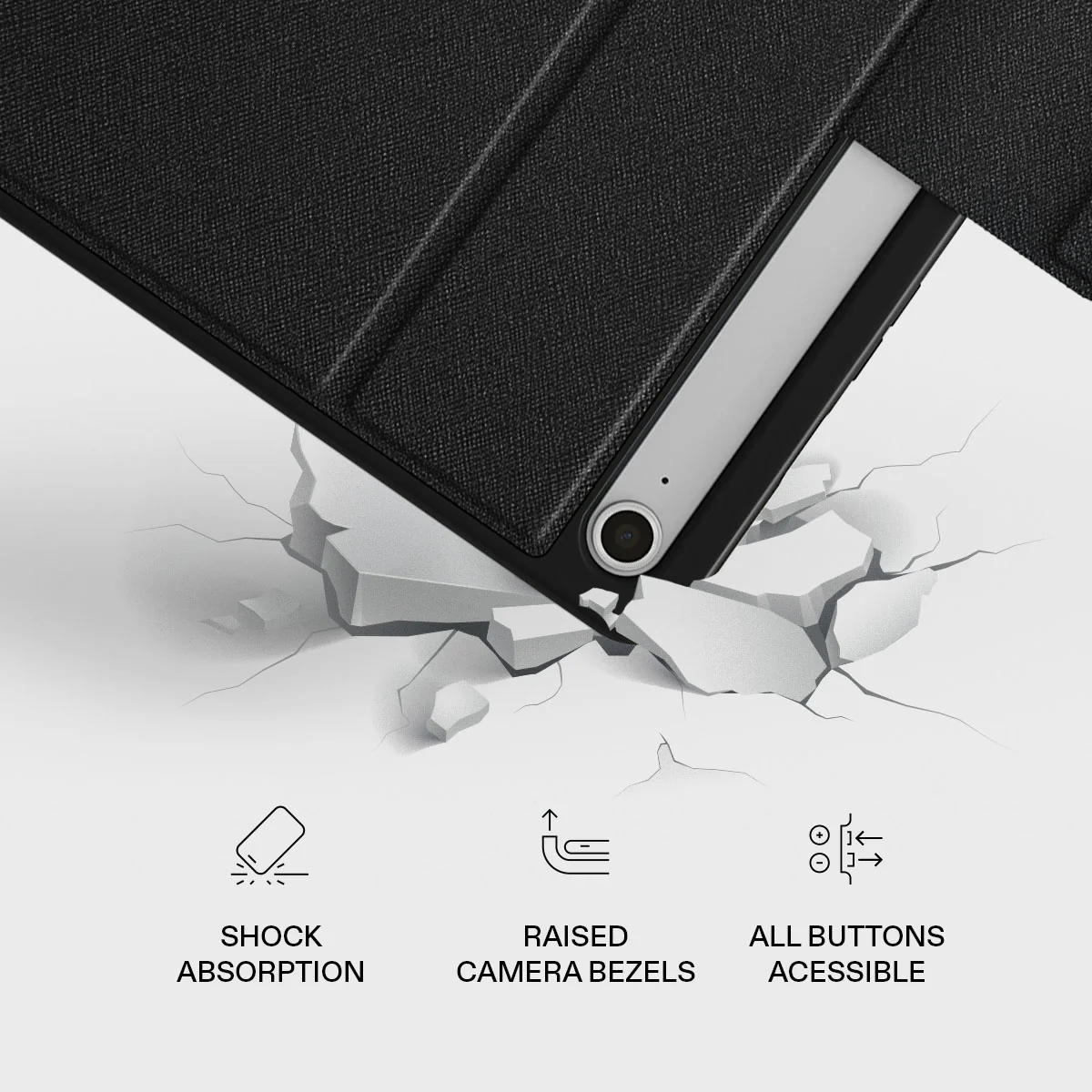 Reset Button - Samsung Galaxy Tab S10+ FE Case - Image 3