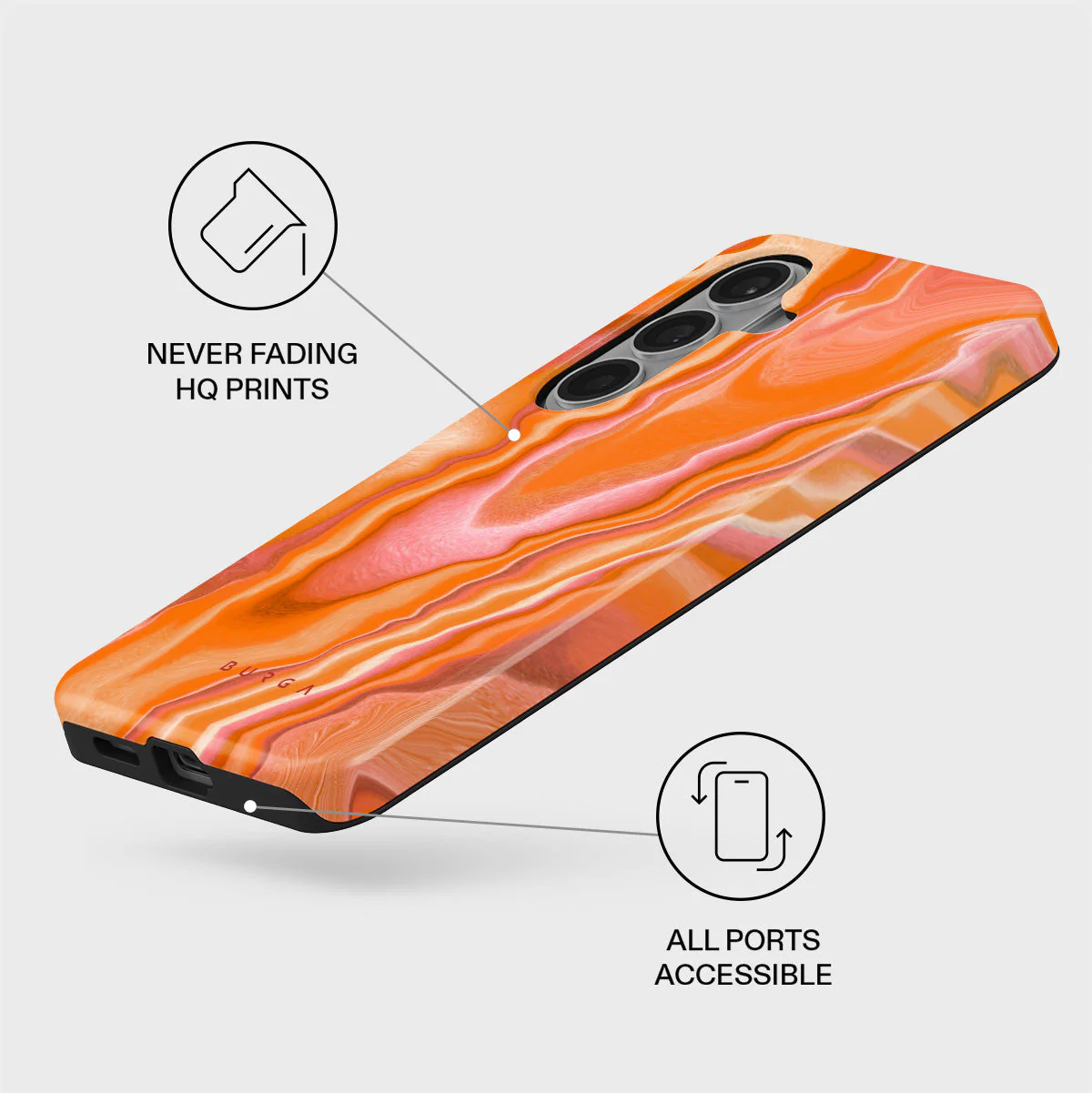 Retro Glow - Samsung Galaxy S26 Case - Image 3
