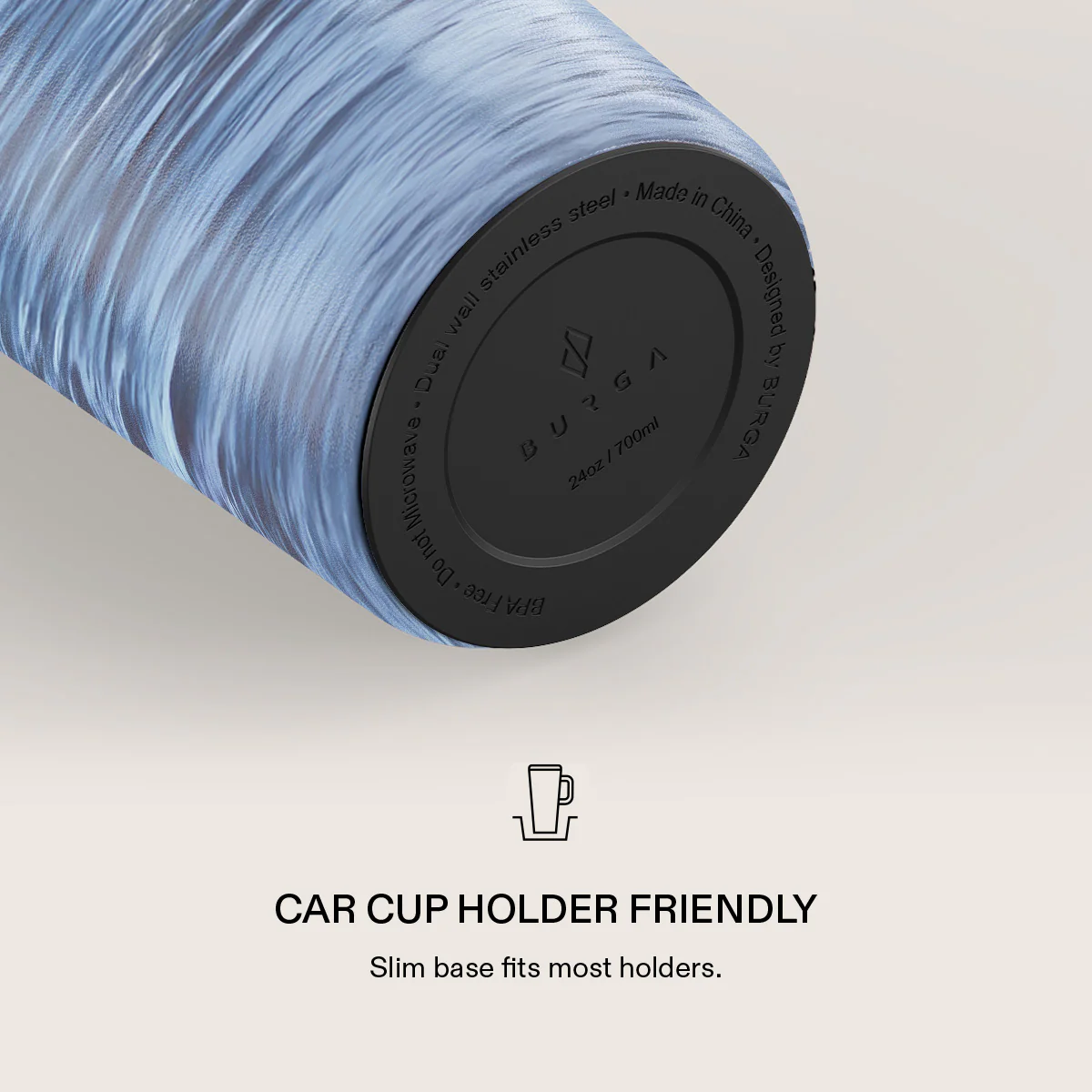 Retro Splash - EasyGrip Travel Mug - Image 5