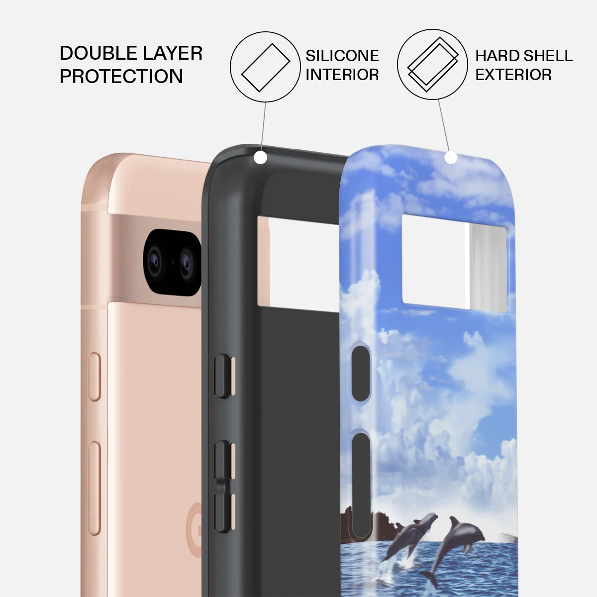 Retro Splash - Google Pixel 8a Case - Image 2