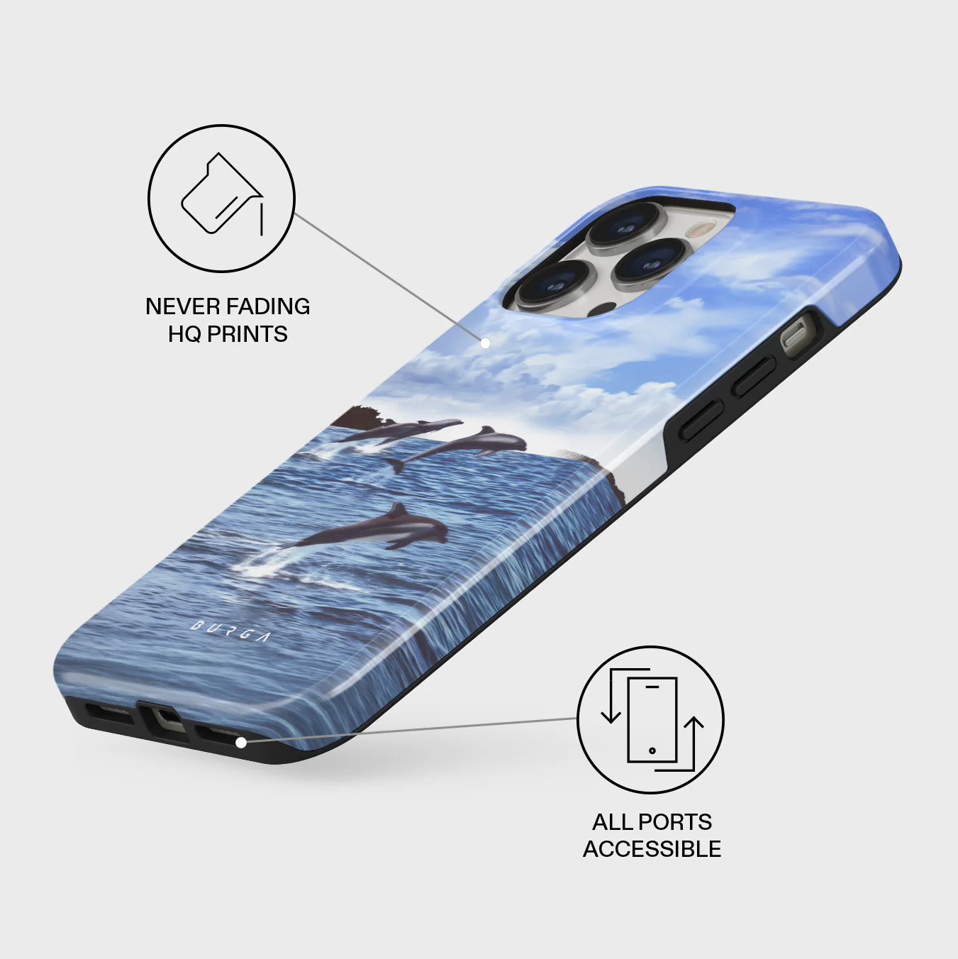 Retro Splash - iPhone 14 Pro Max Case - Image 3