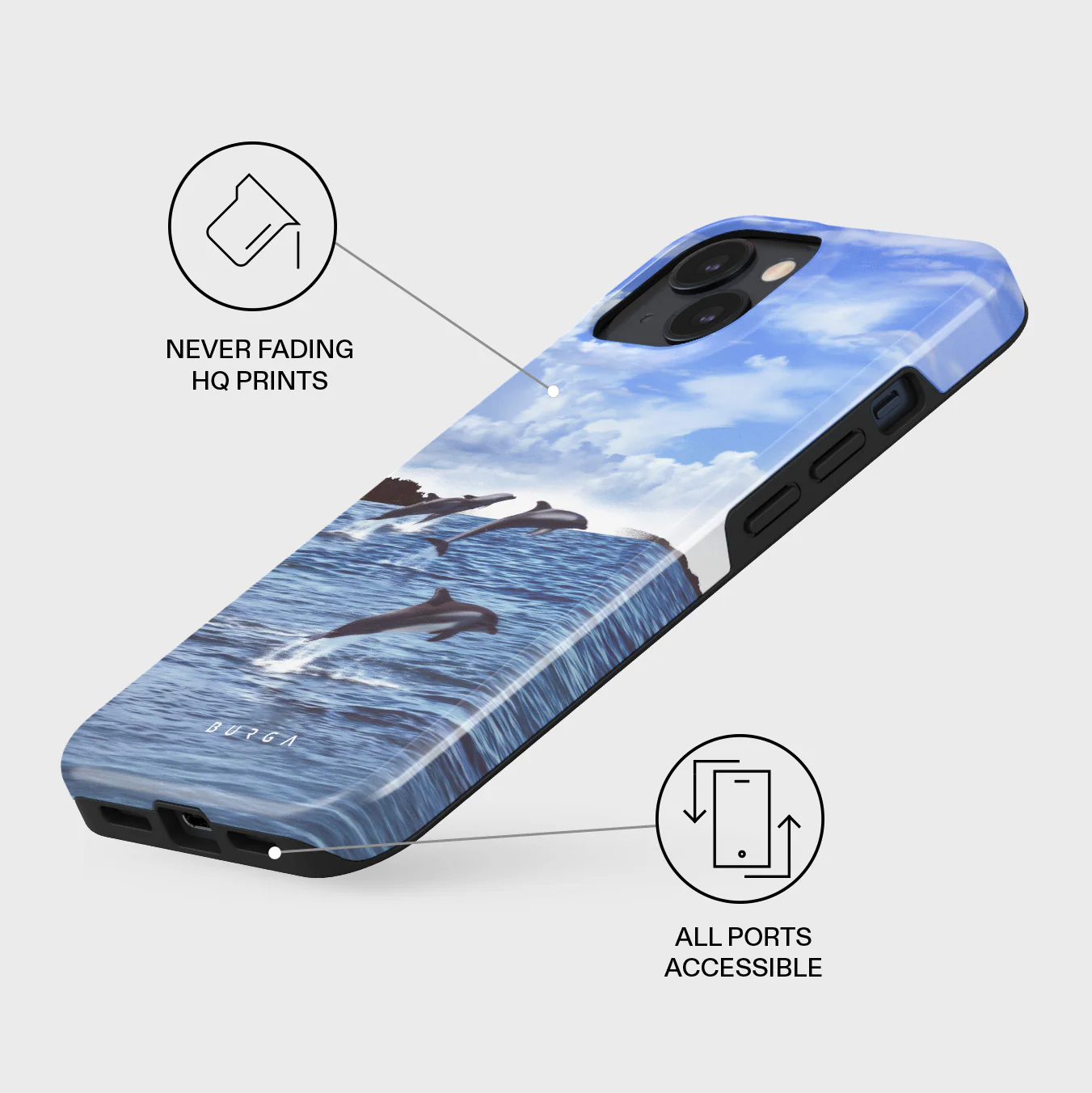 Retro Splash - iPhone 15 Case - Image 3