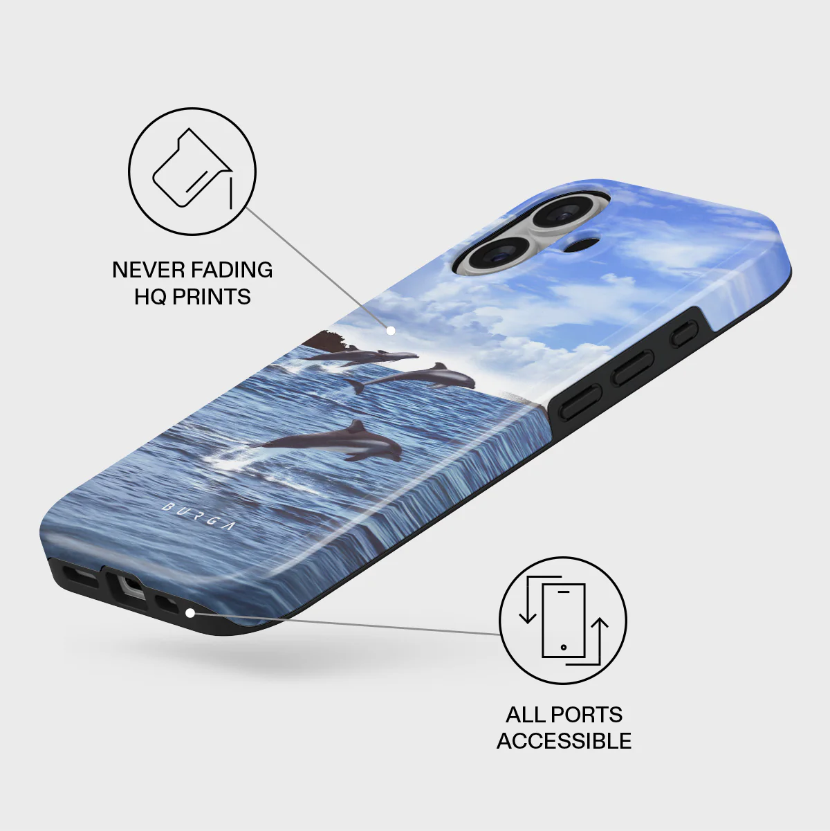 Retro Splash - iPhone 16 Plus Case - Image 3
