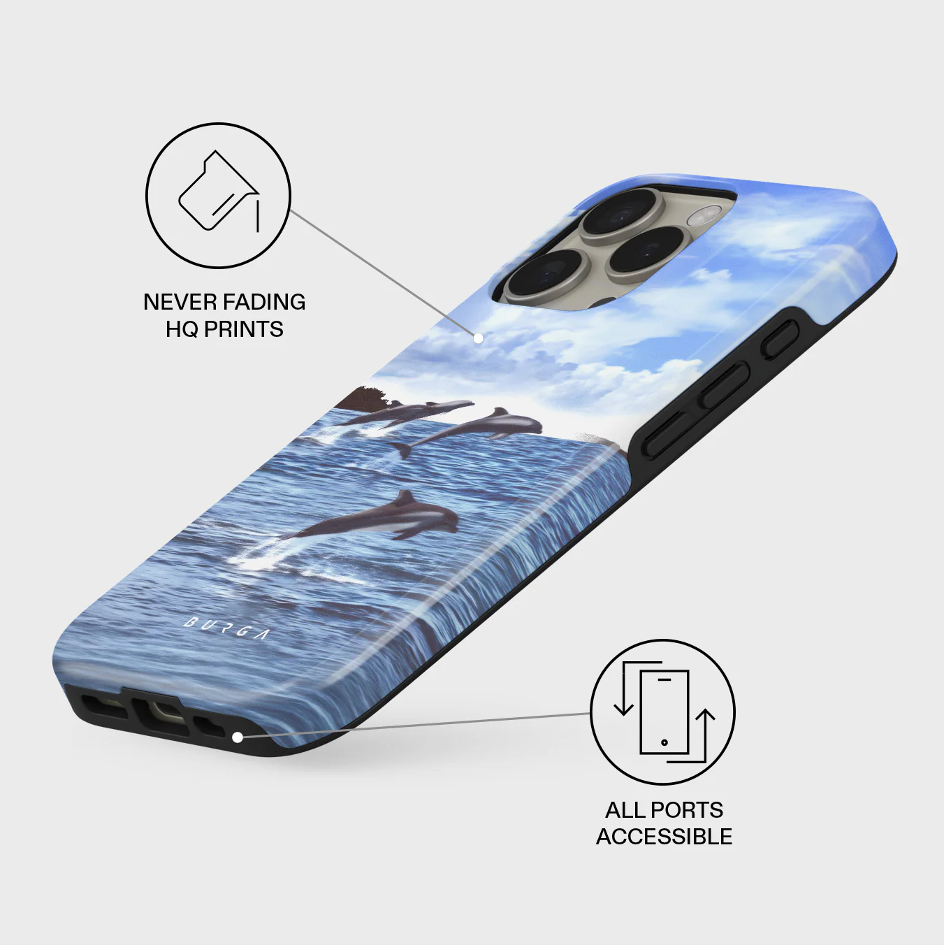 Retro Splash - iPhone 16 Pro Max Case - Image 3