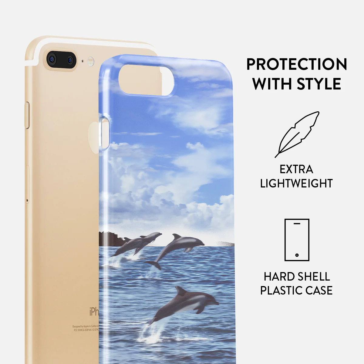Retro Splash - iPhone 7 Plus / 8 Plus Case - Image 2