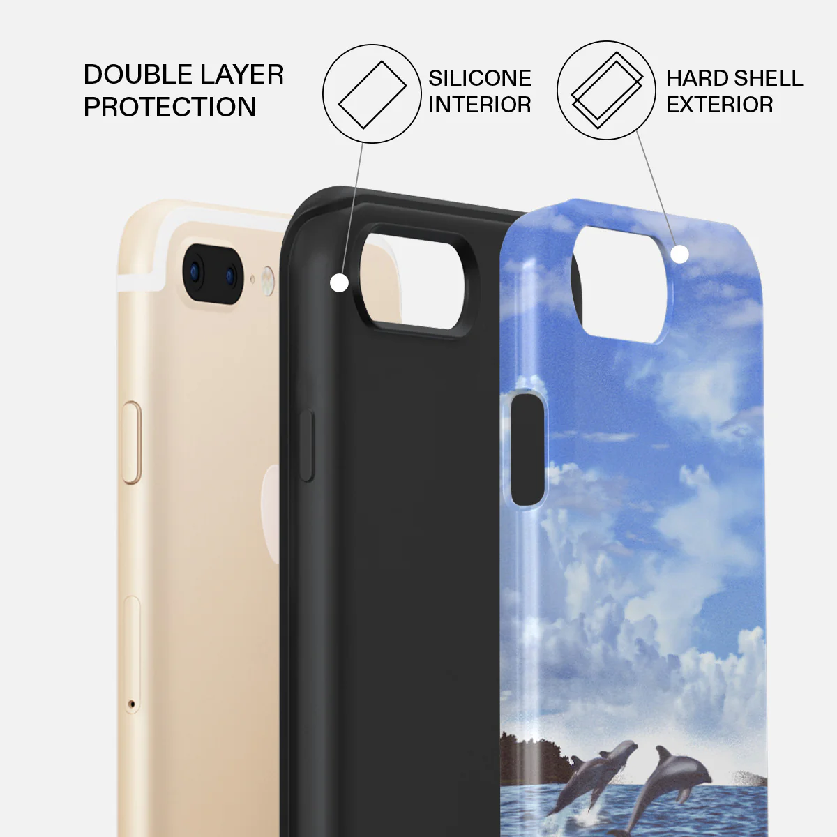 Retro Splash - iPhone 7 Plus / 8 Plus Case - Image 6