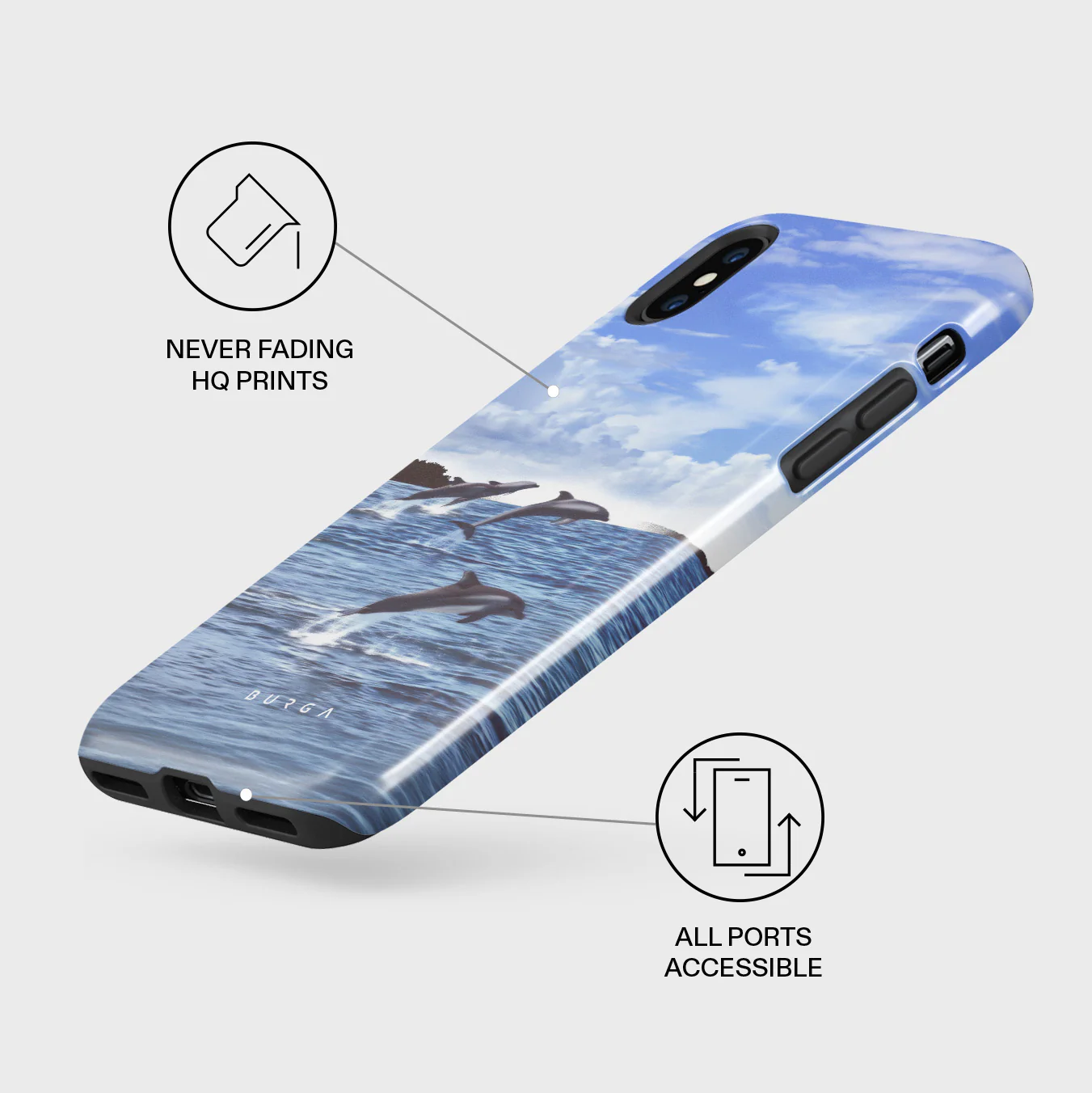 Retro Splash - iPhone X / XS Case - Image 7