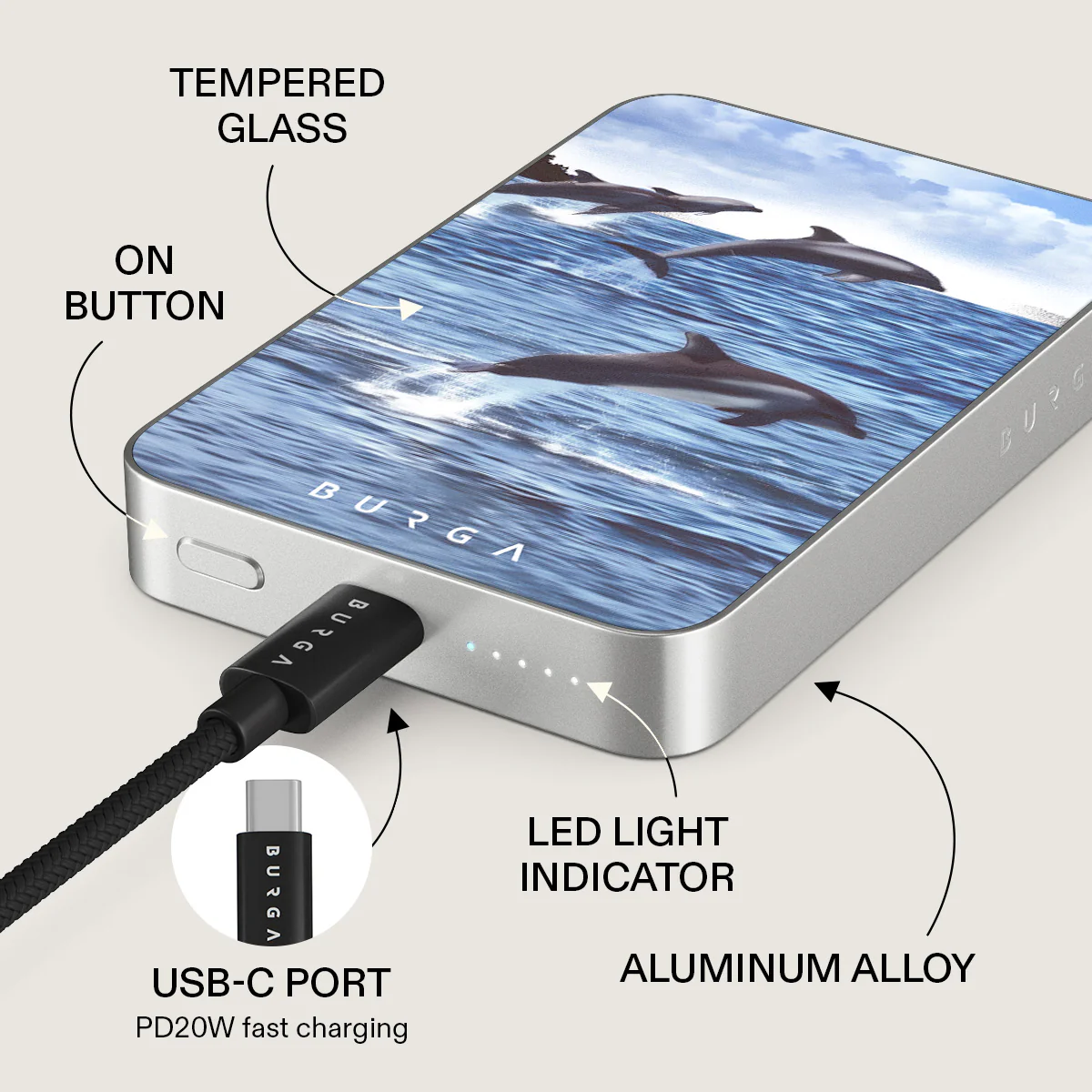Retro Splash - Magnetic Power Bank - Image 30