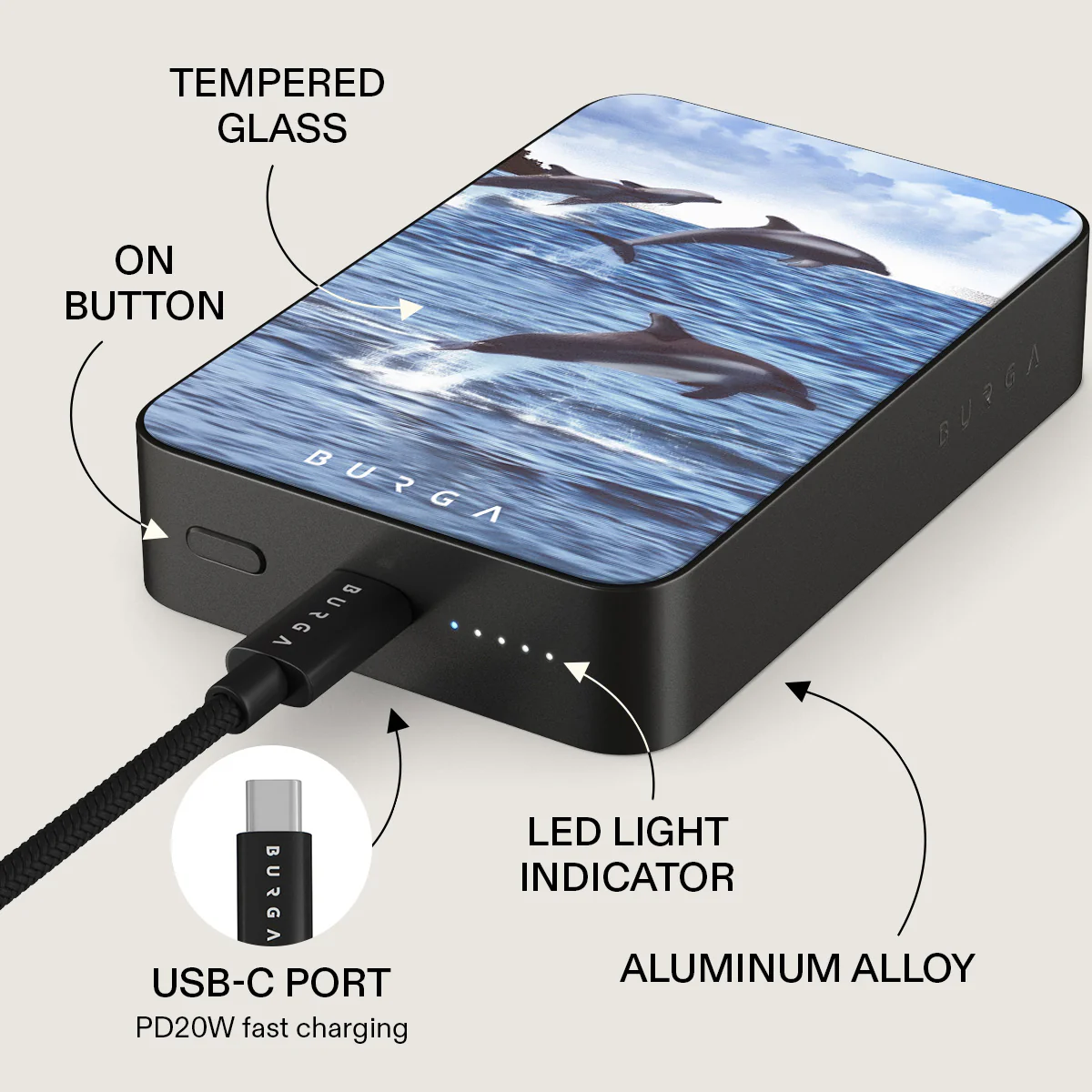 Retro Splash - Magnetic Power Bank - Image 35