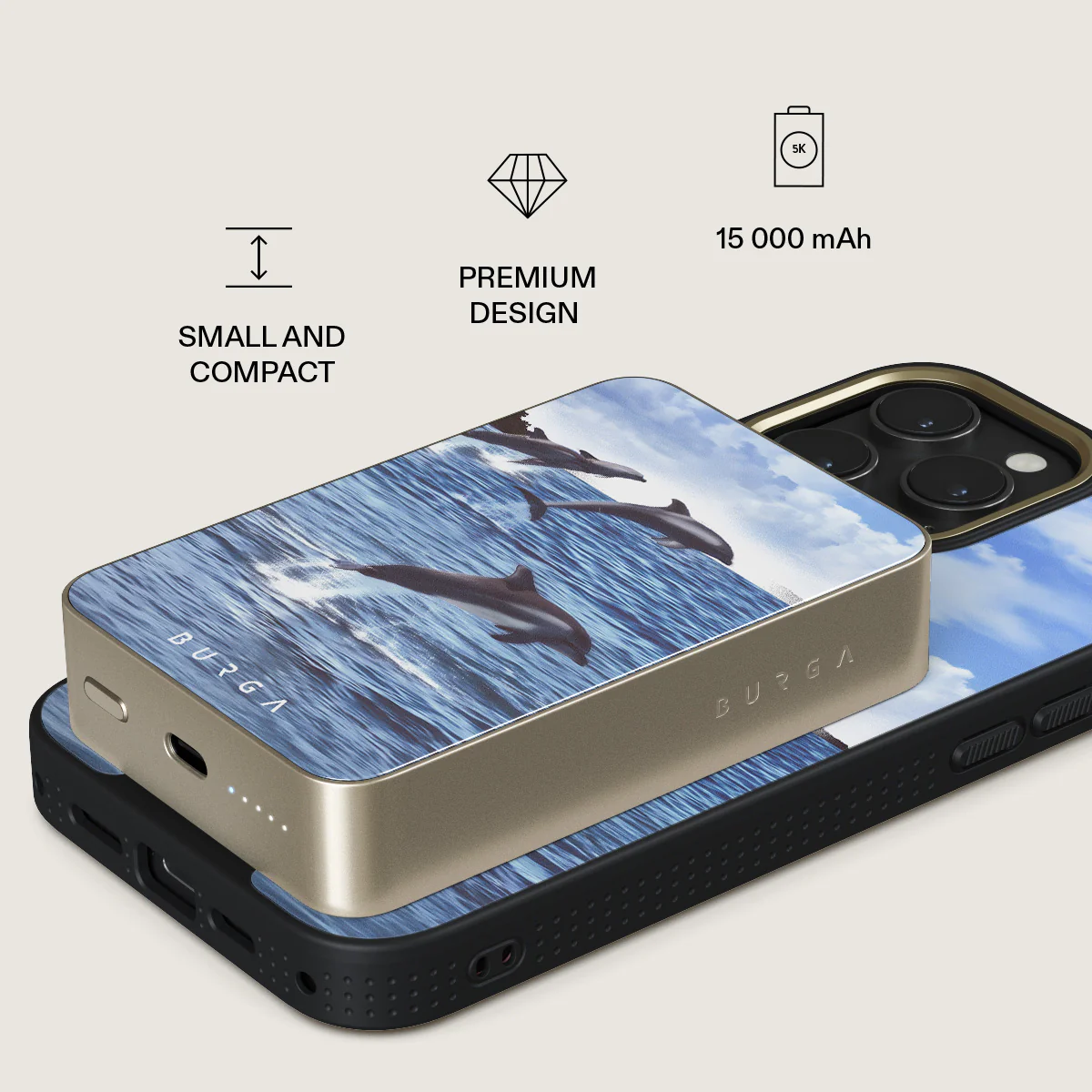 Retro Splash - Magnetic Power Bank - Image 37