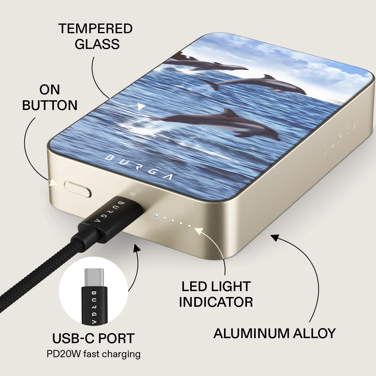 Retro Splash - Magnetic Power Bank - Image 40