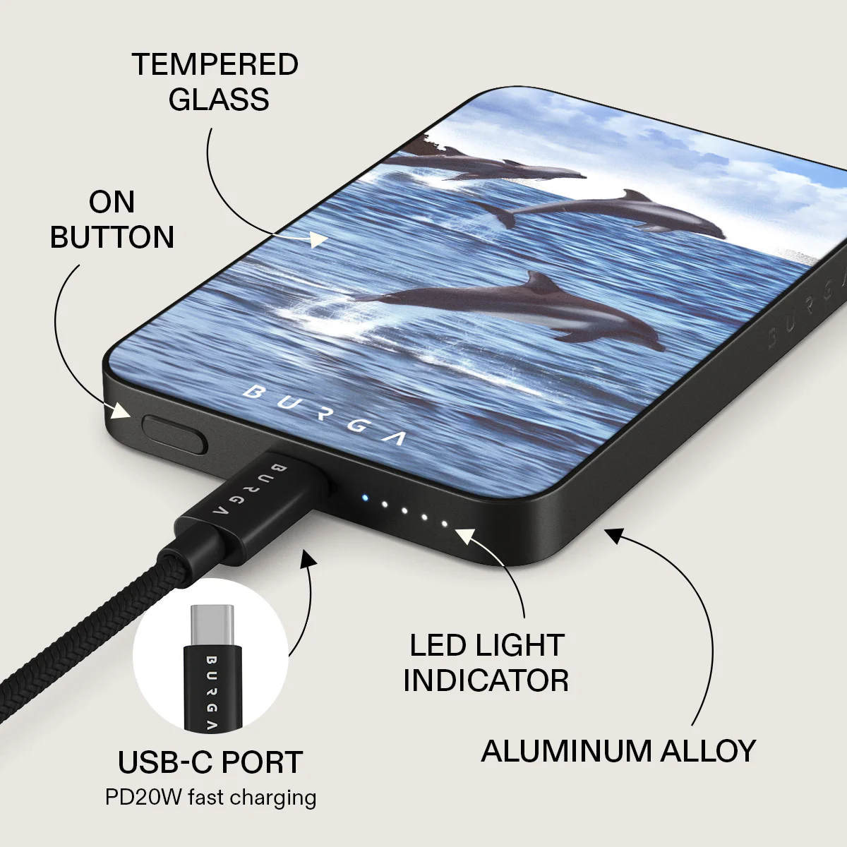 Retro Splash - Magnetic Power Bank - Image 5