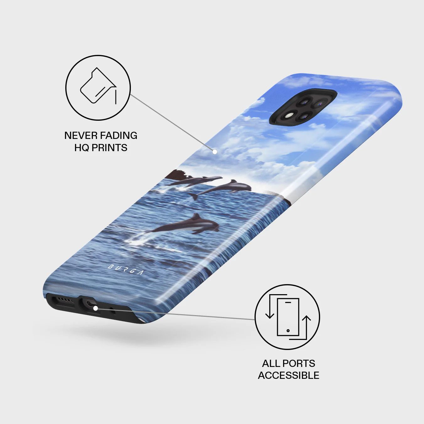 Retro Splash - Motorola Moto G Power 2021 Case - Image 3