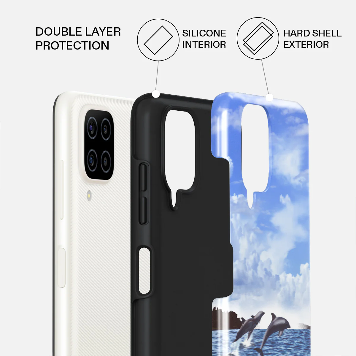 Retro Splash - Samsung Galaxy A12 4G Case - Image 2
