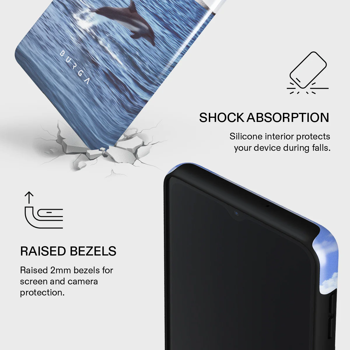 Retro Splash - Samsung Galaxy A12 4G Case - Image 4