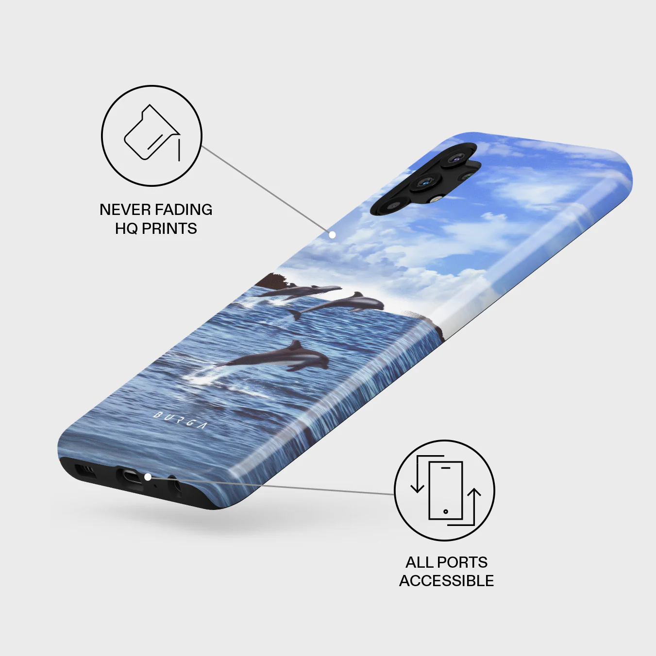 Retro Splash - Samsung Galaxy A32 5G Case - Image 3