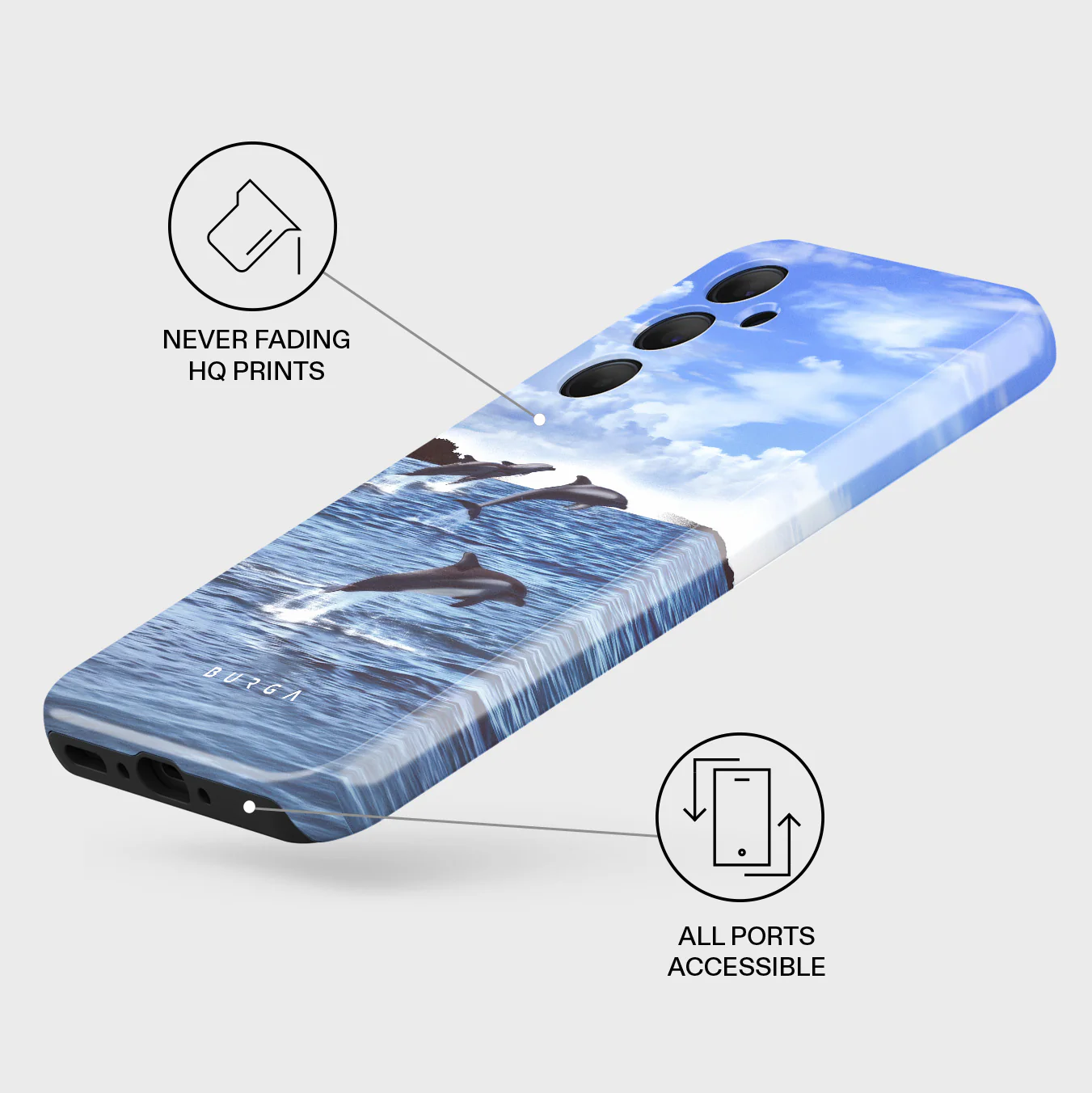 Retro Splash - Samsung Galaxy A35 Case - Image 3