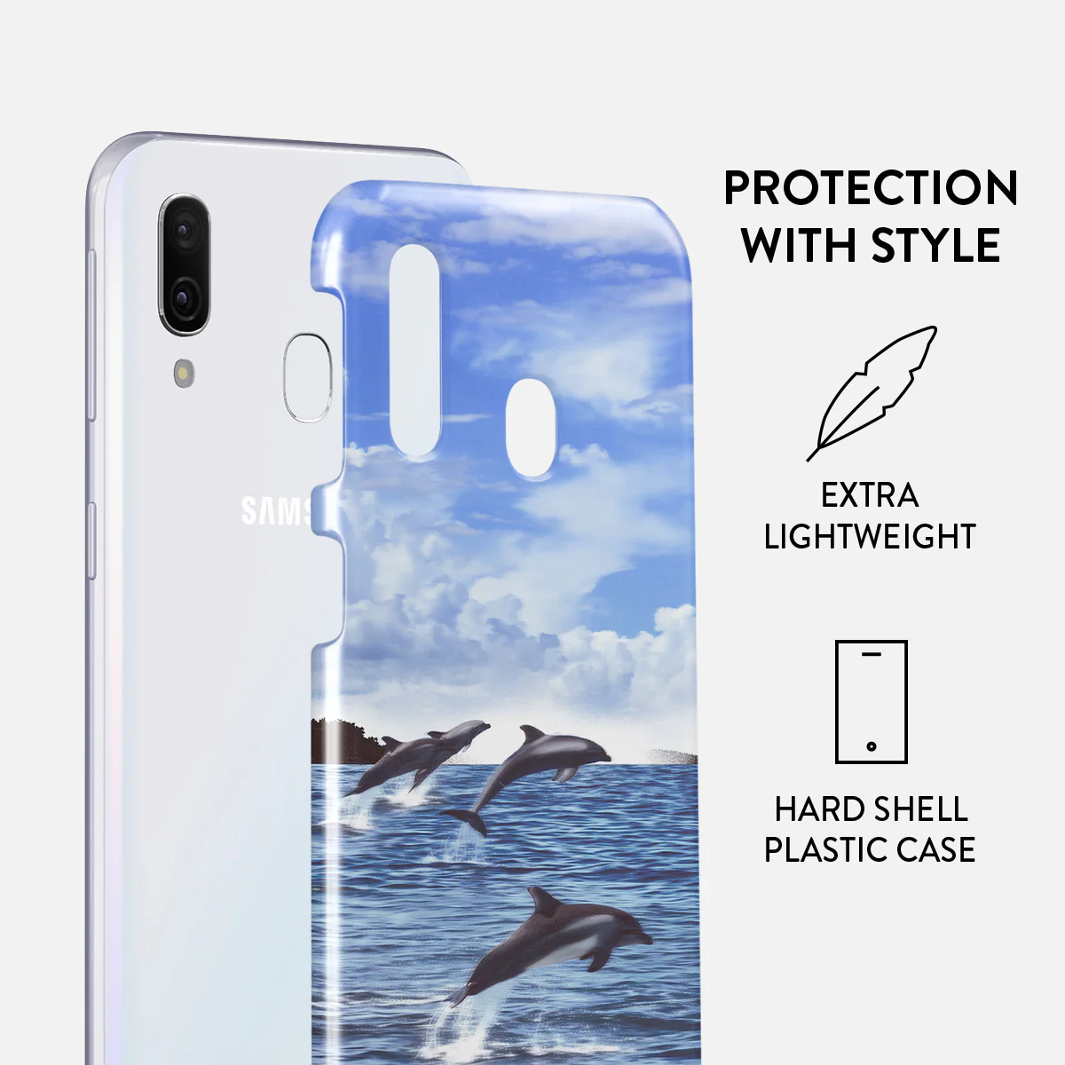 Retro Splash - Samsung Galaxy A40 Case - Image 2