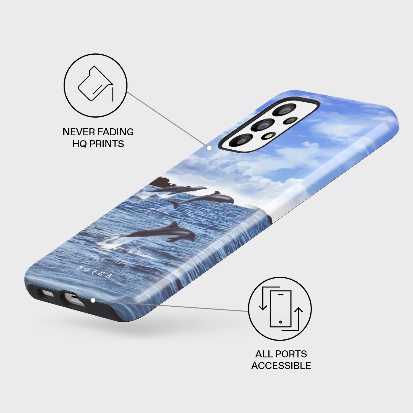 Retro Splash - Samsung Galaxy A53 Case - Image 3
