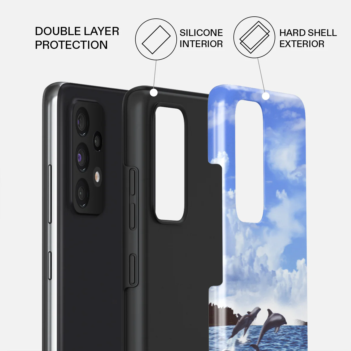 Retro Splash - Samsung Galaxy A72 4G / 5G Case - Image 6