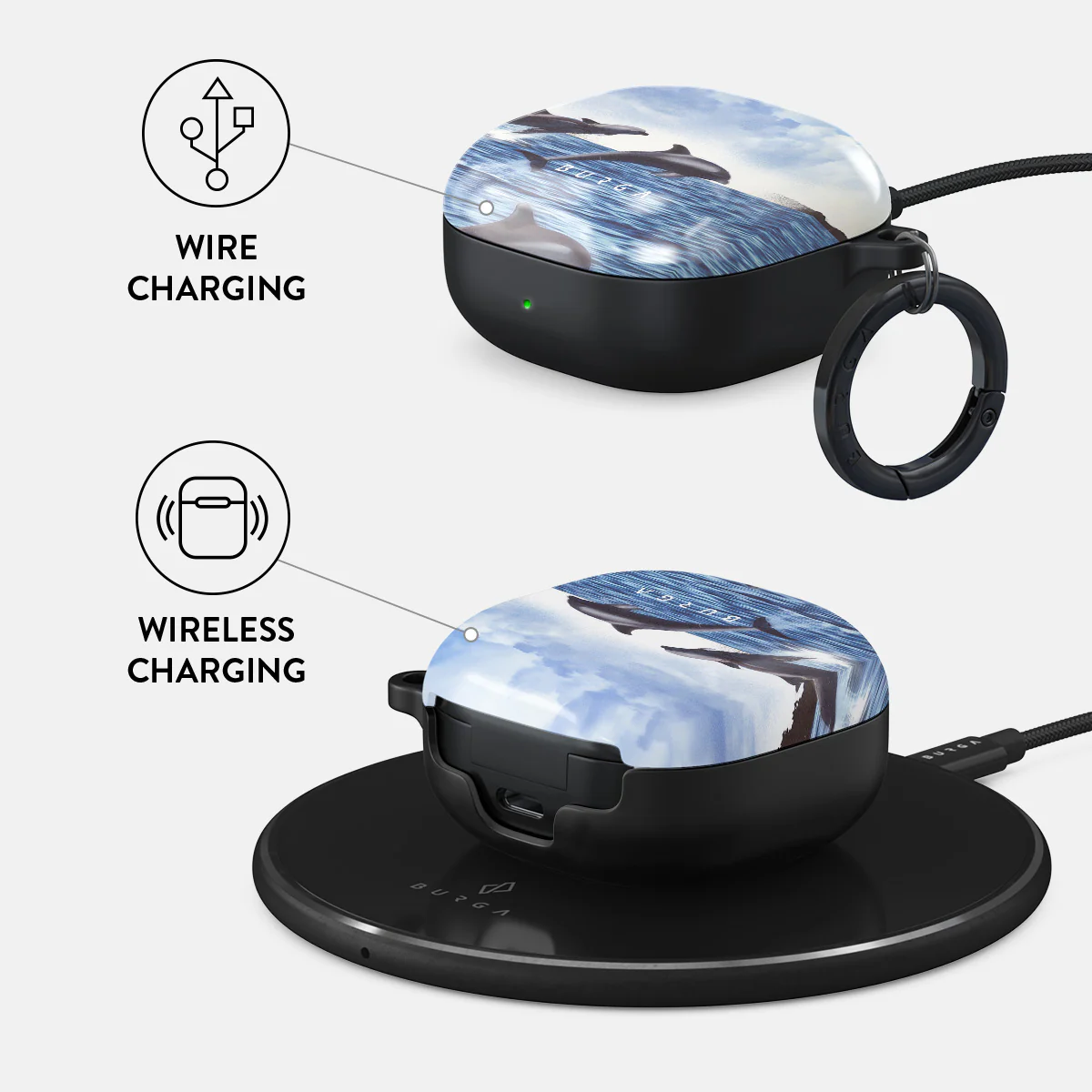 Retro Splash - Samsung Galaxy Buds FE Case - Image 3
