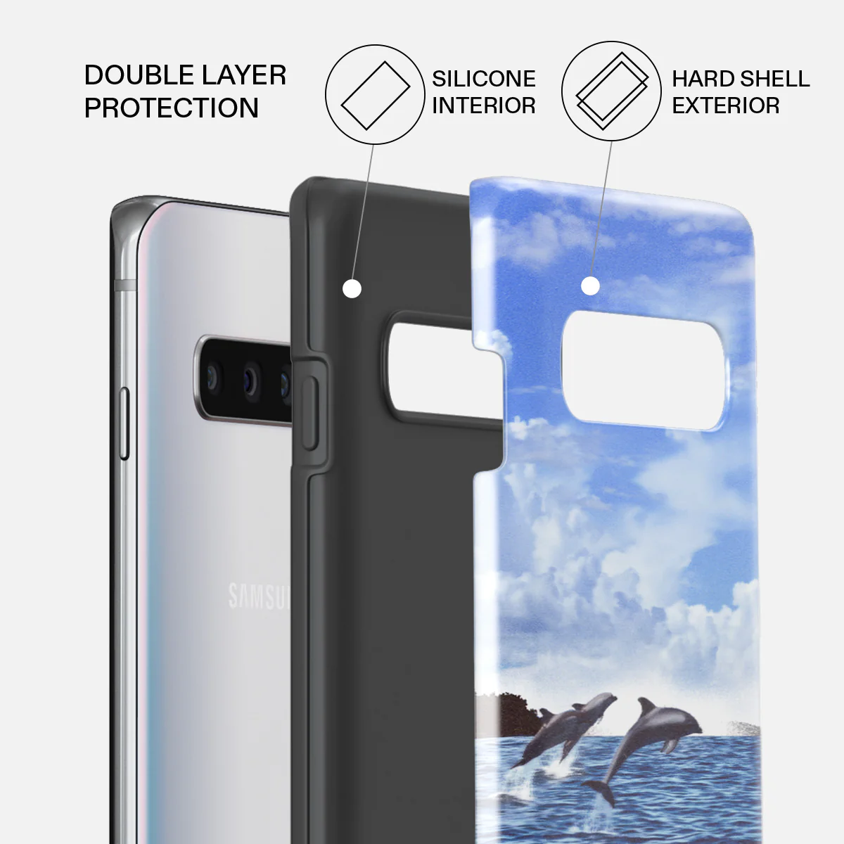 Retro Splash - Samsung Galaxy S10 4G Case - Image 2
