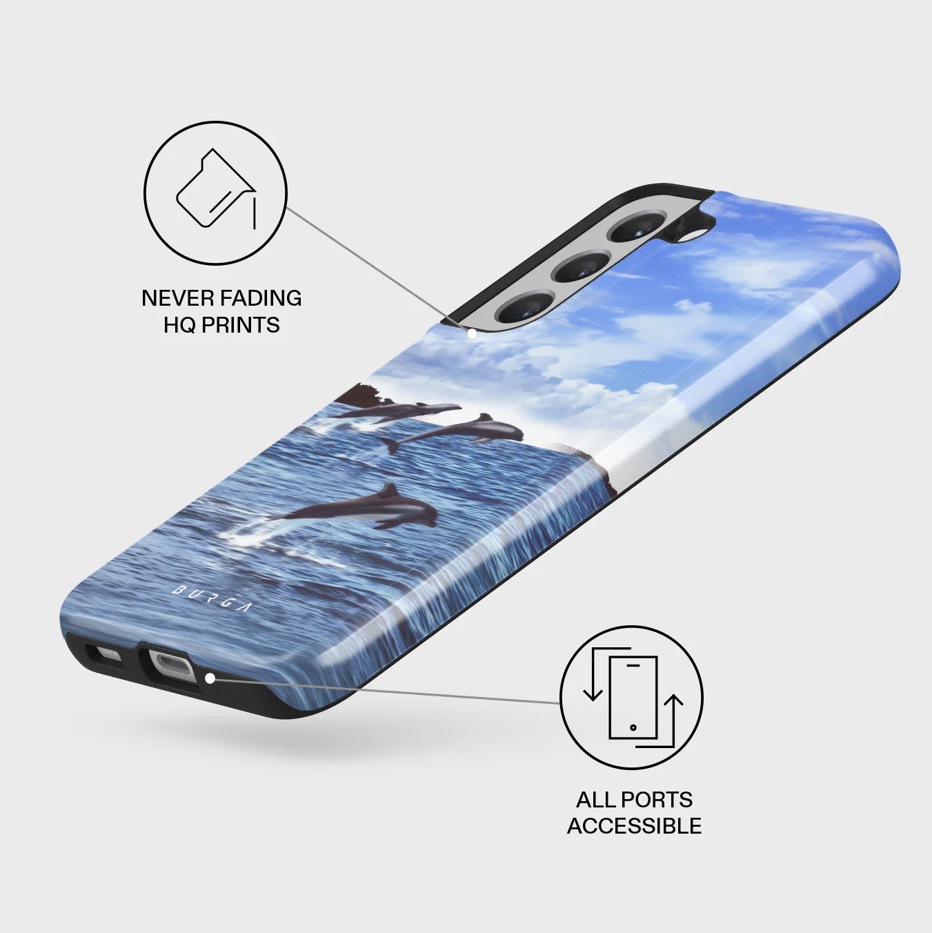Retro Splash - Samsung Galaxy S22 Plus Case - Image 3