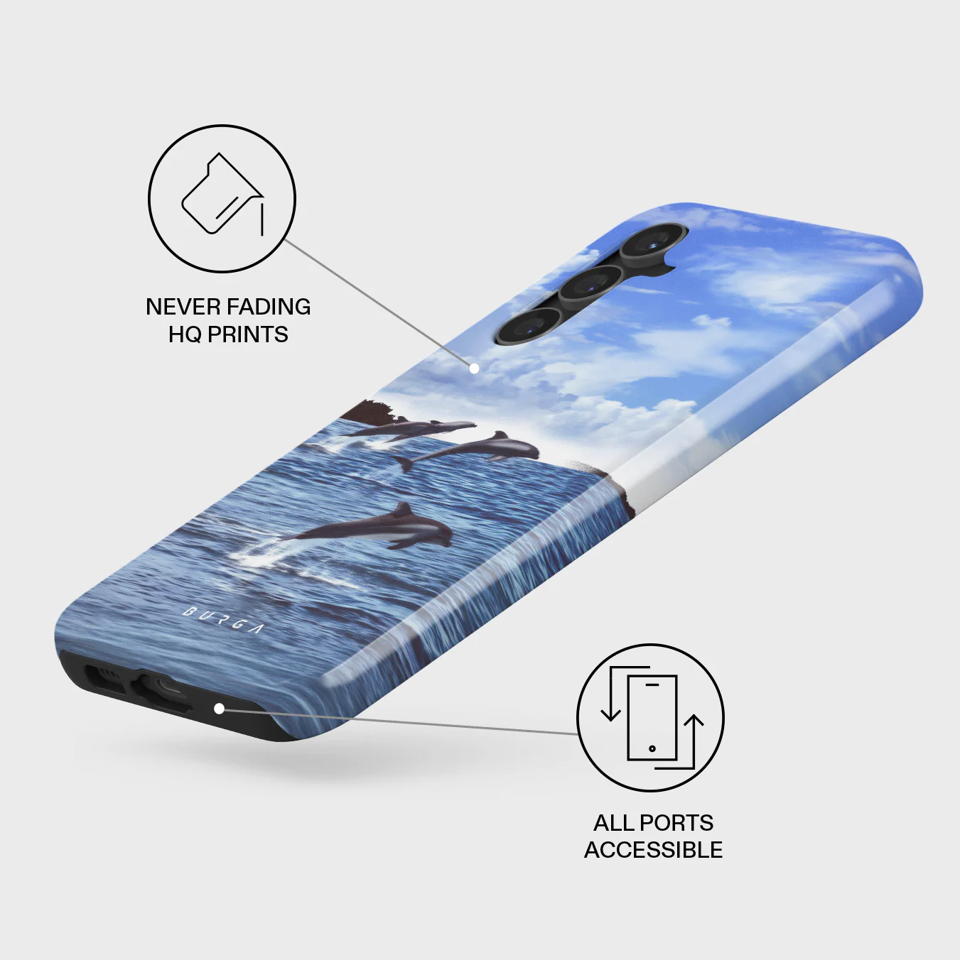 Retro Splash - Samsung Galaxy S23 FE Case - Image 3