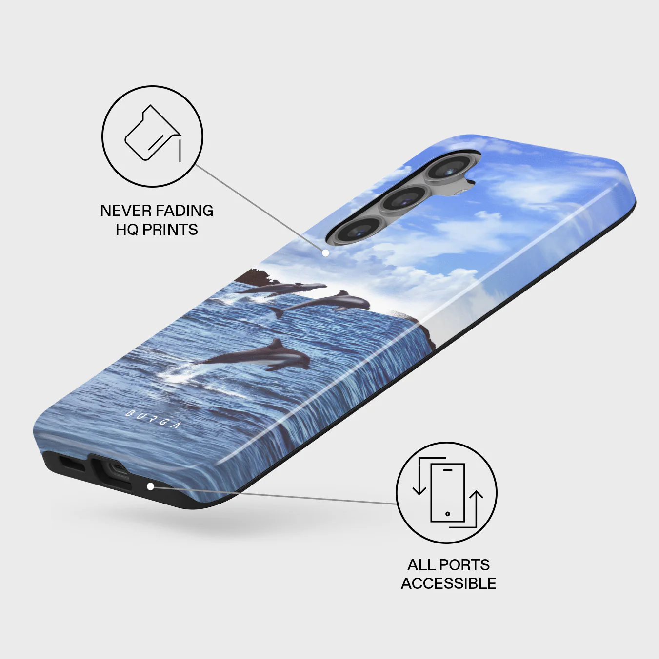 Retro Splash - Samsung Galaxy S24 FE Case - Image 3