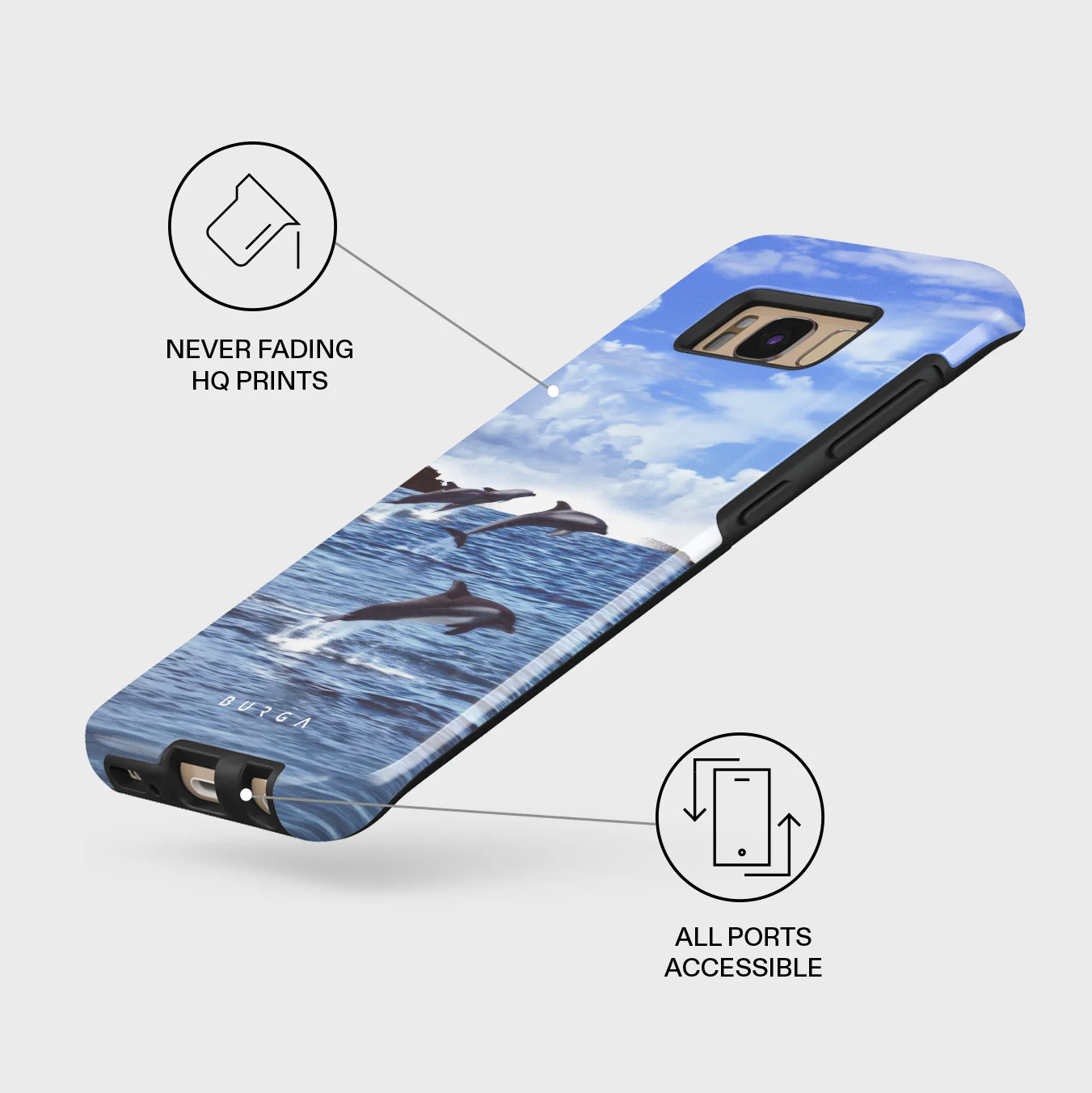 Retro Splash - Samsung Galaxy S8 Case - Image 7