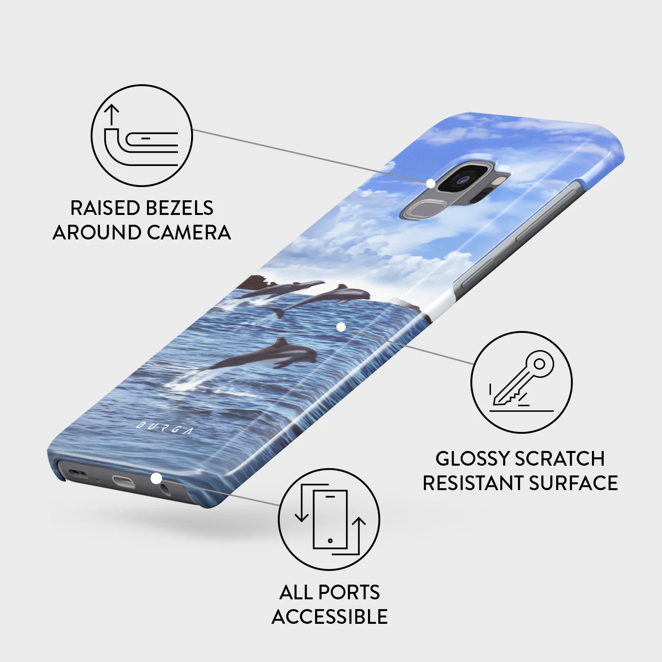 Retro Splash - Samsung Galaxy S9 Case - Image 3