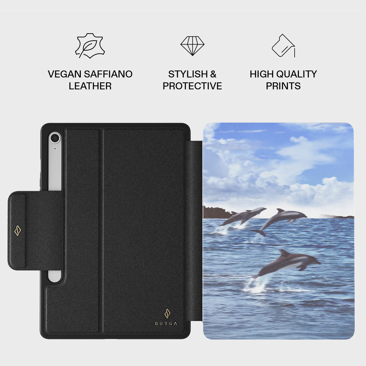Retro Splash - Samsung Galaxy Tab S10 FE Case - Image 2