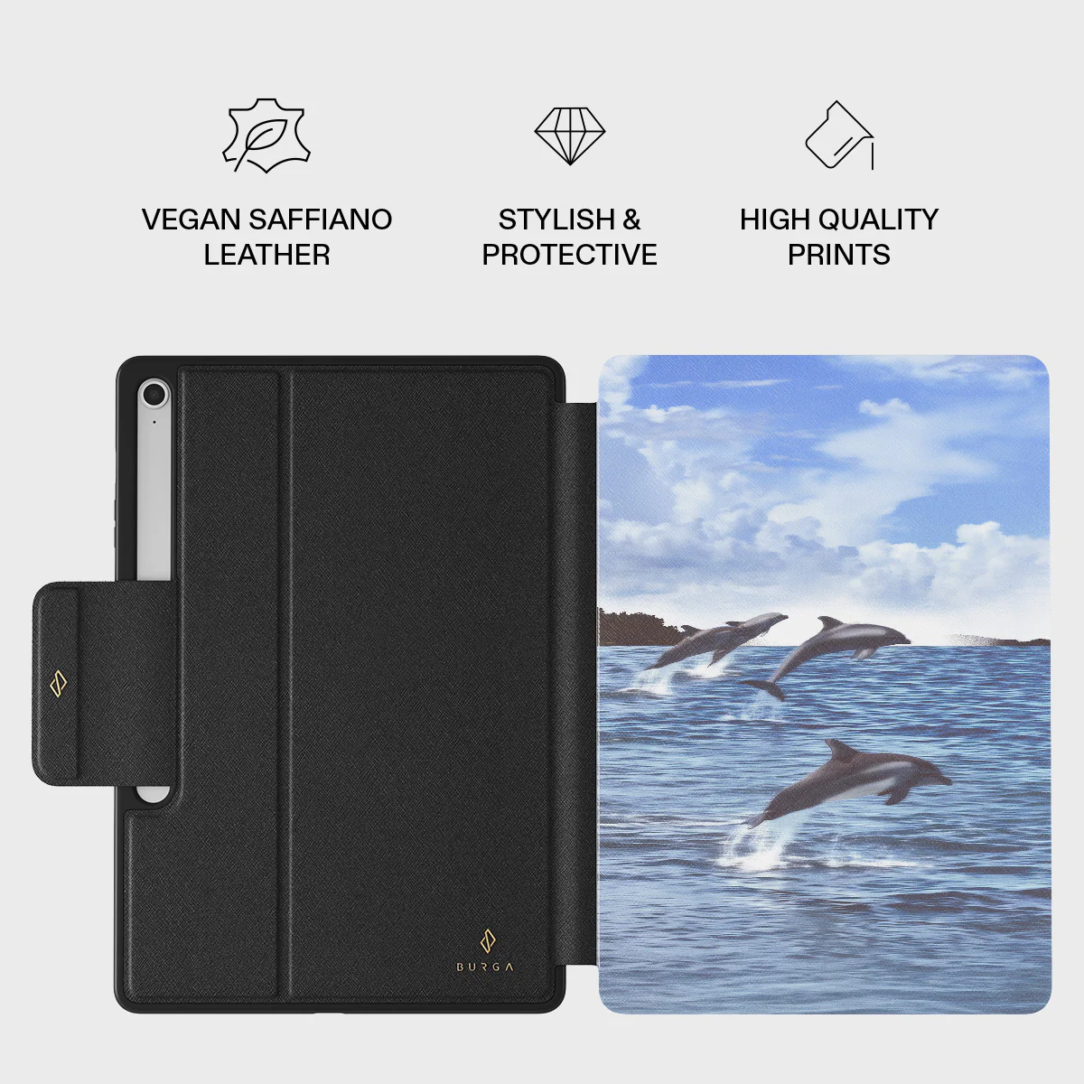 Retro Splash - Samsung Galaxy Tab S10+ FE Case - Image 2