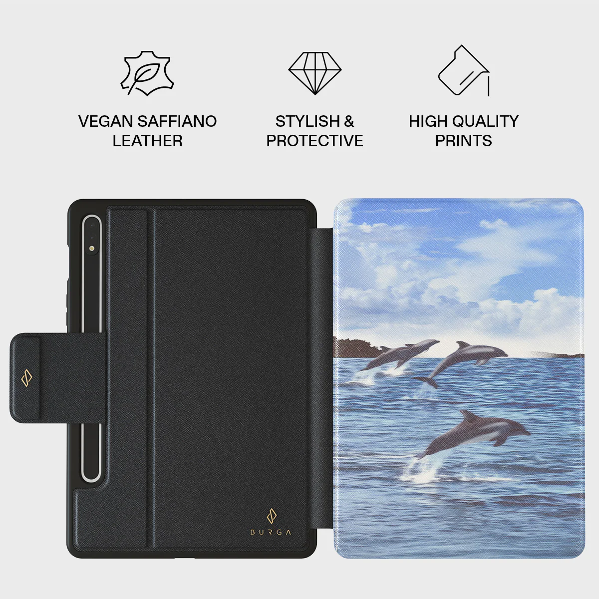 Retro Splash - Samsung Galaxy Tab S9+ Case - Image 2
