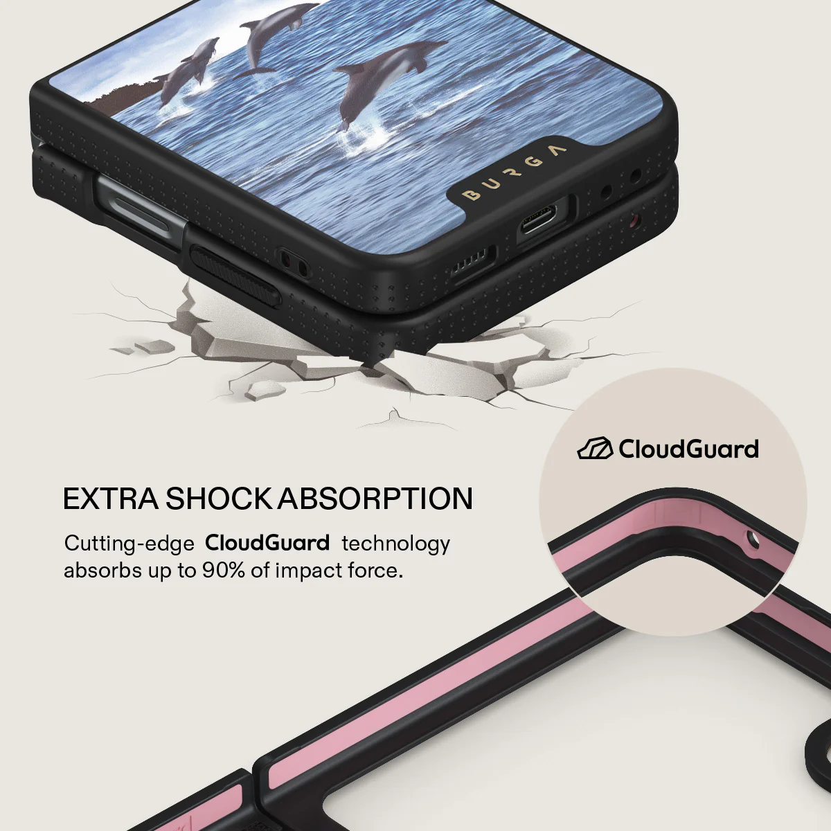 Retro Splash - Samsung Galaxy Z Flip 5 Case - Image 10