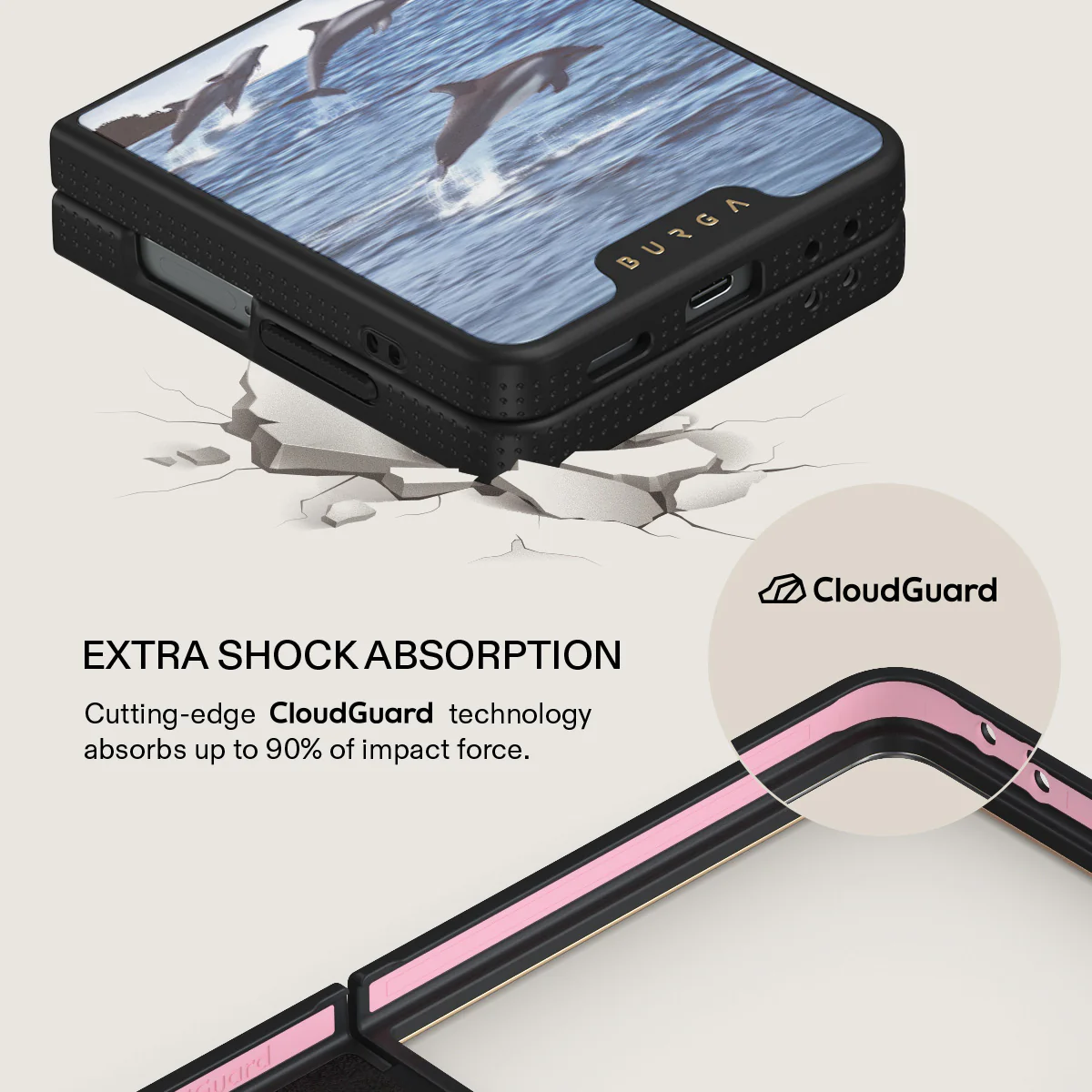 Retro Splash - Samsung Galaxy Z Flip 7 Case - Image 7