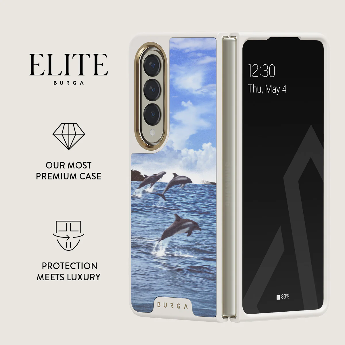 Retro Splash - Samsung Galaxy Z Fold 4 Case - Image 21
