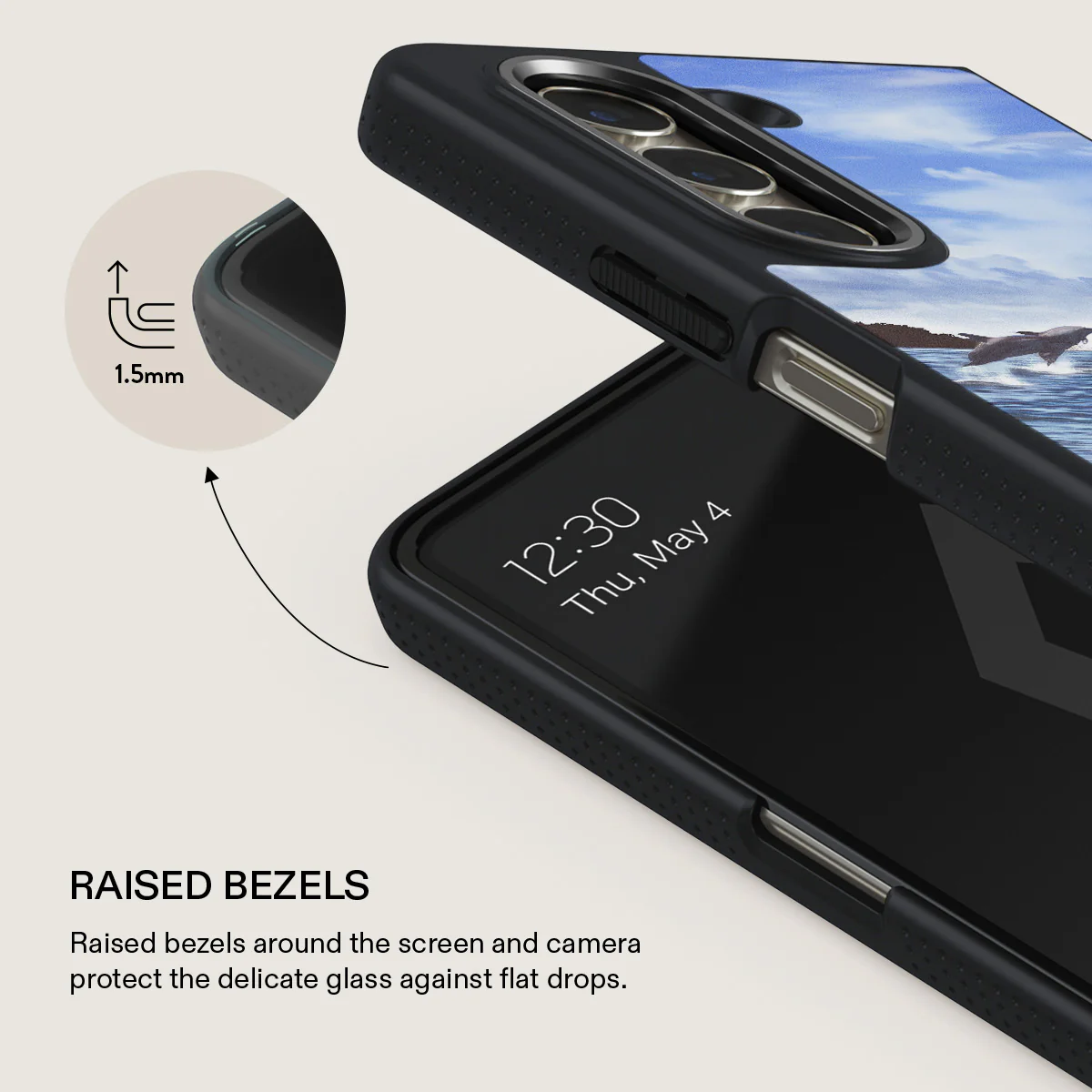 Retro Splash - Samsung Galaxy Z Fold 5 Case - Image 11