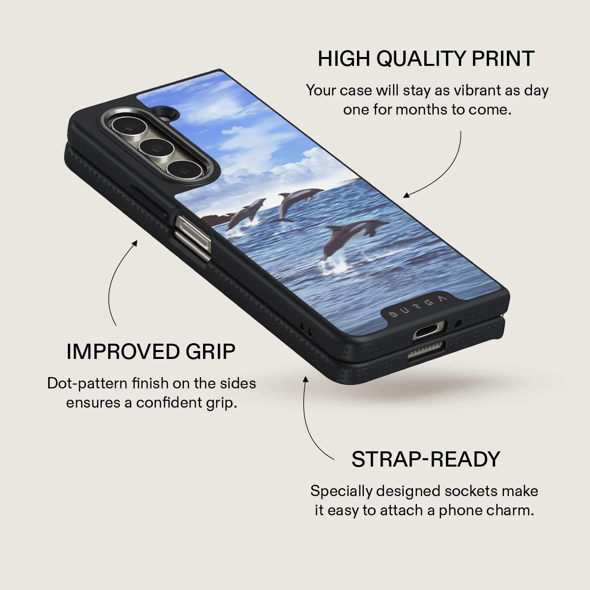 Retro Splash - Samsung Galaxy Z Fold 5 Case - Image 12