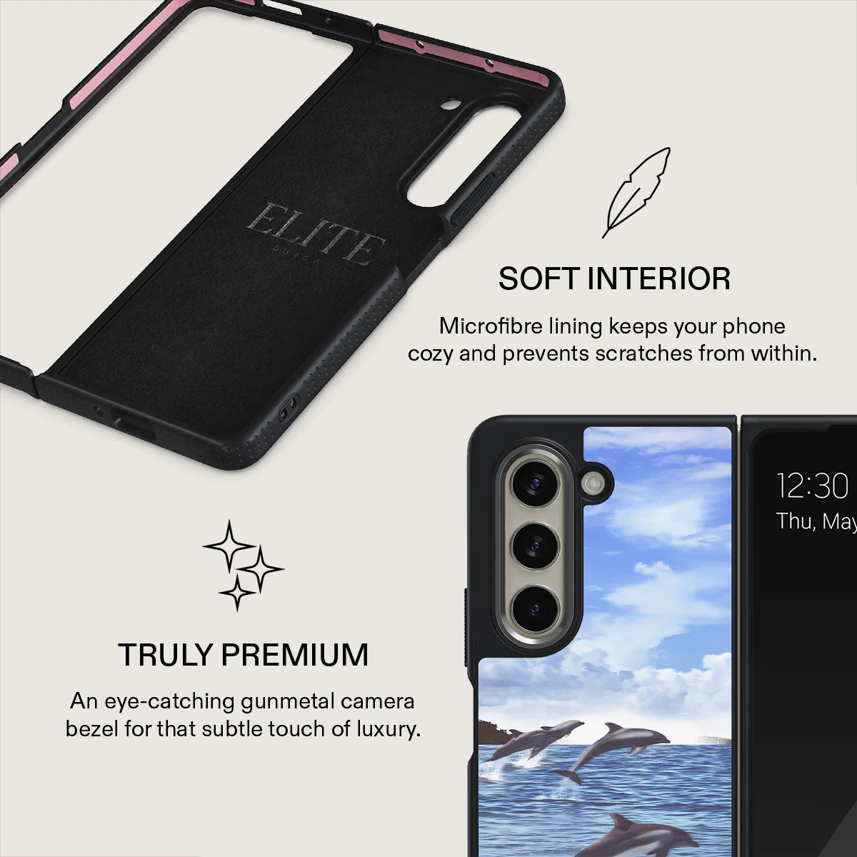 Retro Splash - Samsung Galaxy Z Fold 5 Case - Image 13