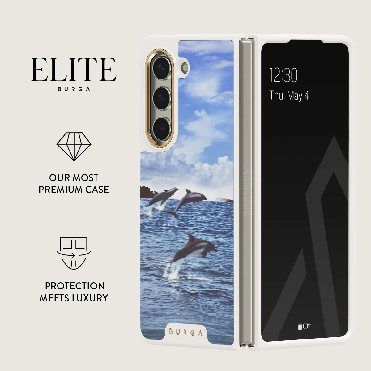 Retro Splash - Samsung Galaxy Z Fold 5 Case - Image 16