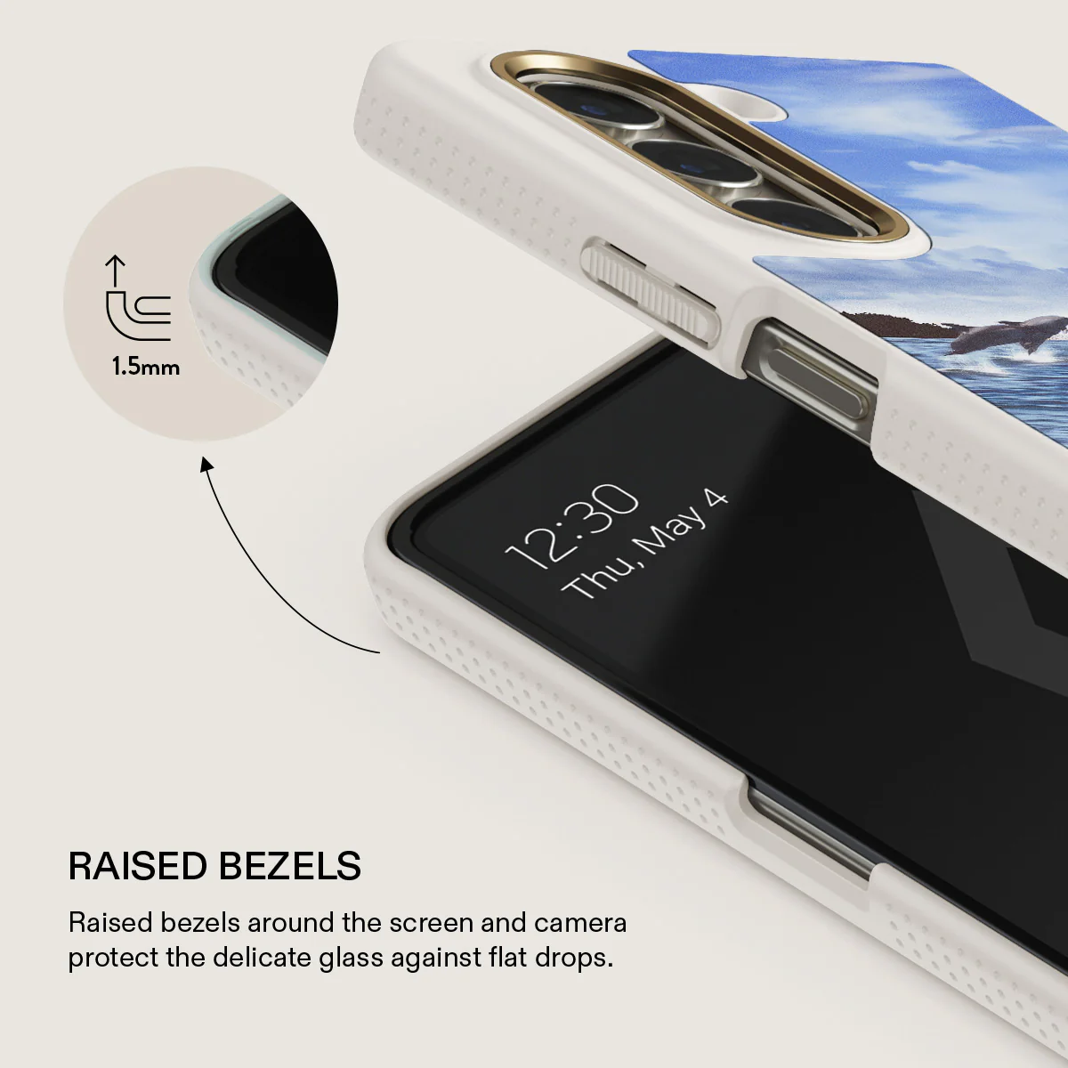 Retro Splash - Samsung Galaxy Z Fold 5 Case - Image 18