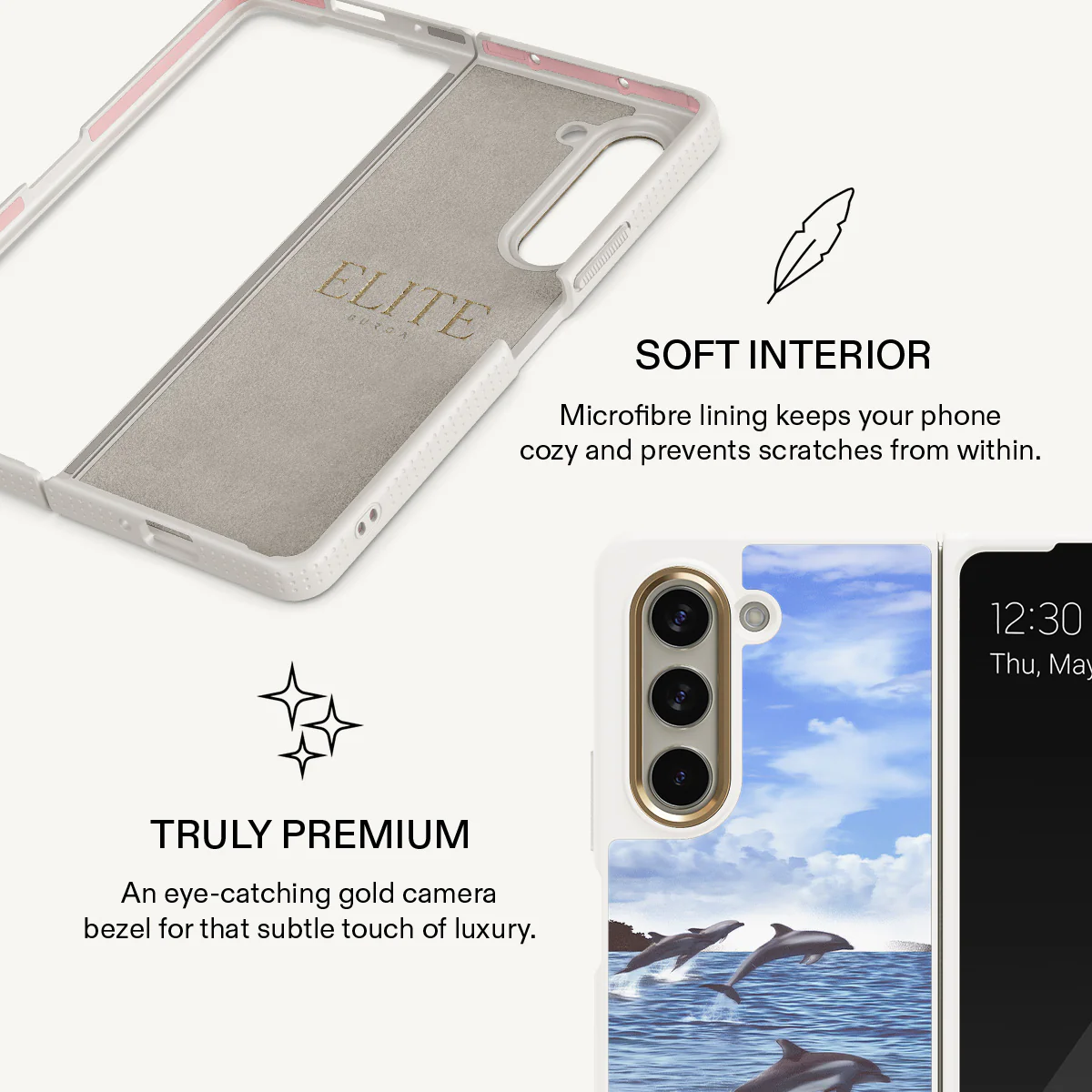 Retro Splash - Samsung Galaxy Z Fold 5 Case - Image 20