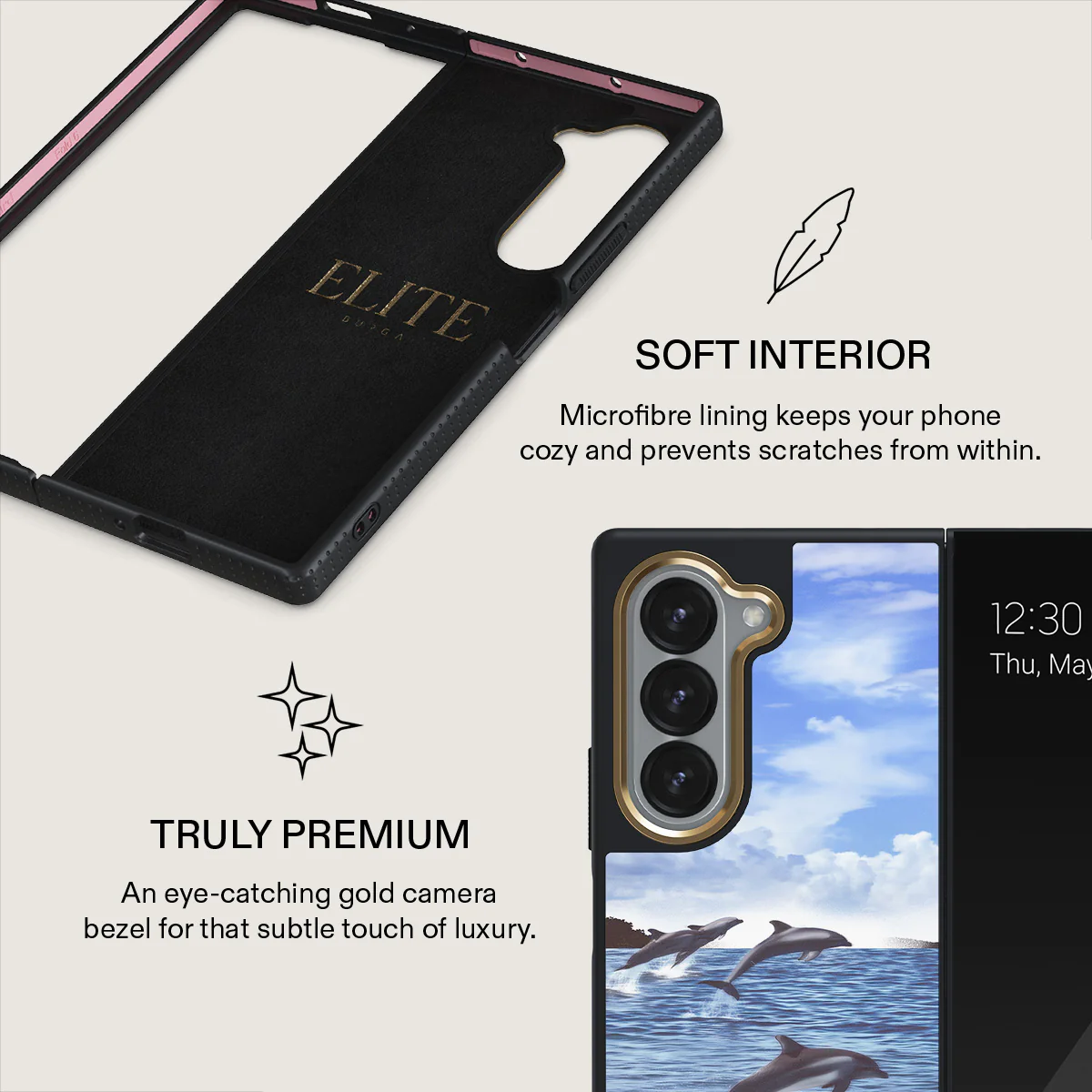 Retro Splash - Samsung Galaxy Z Fold 6 Case - Image 6
