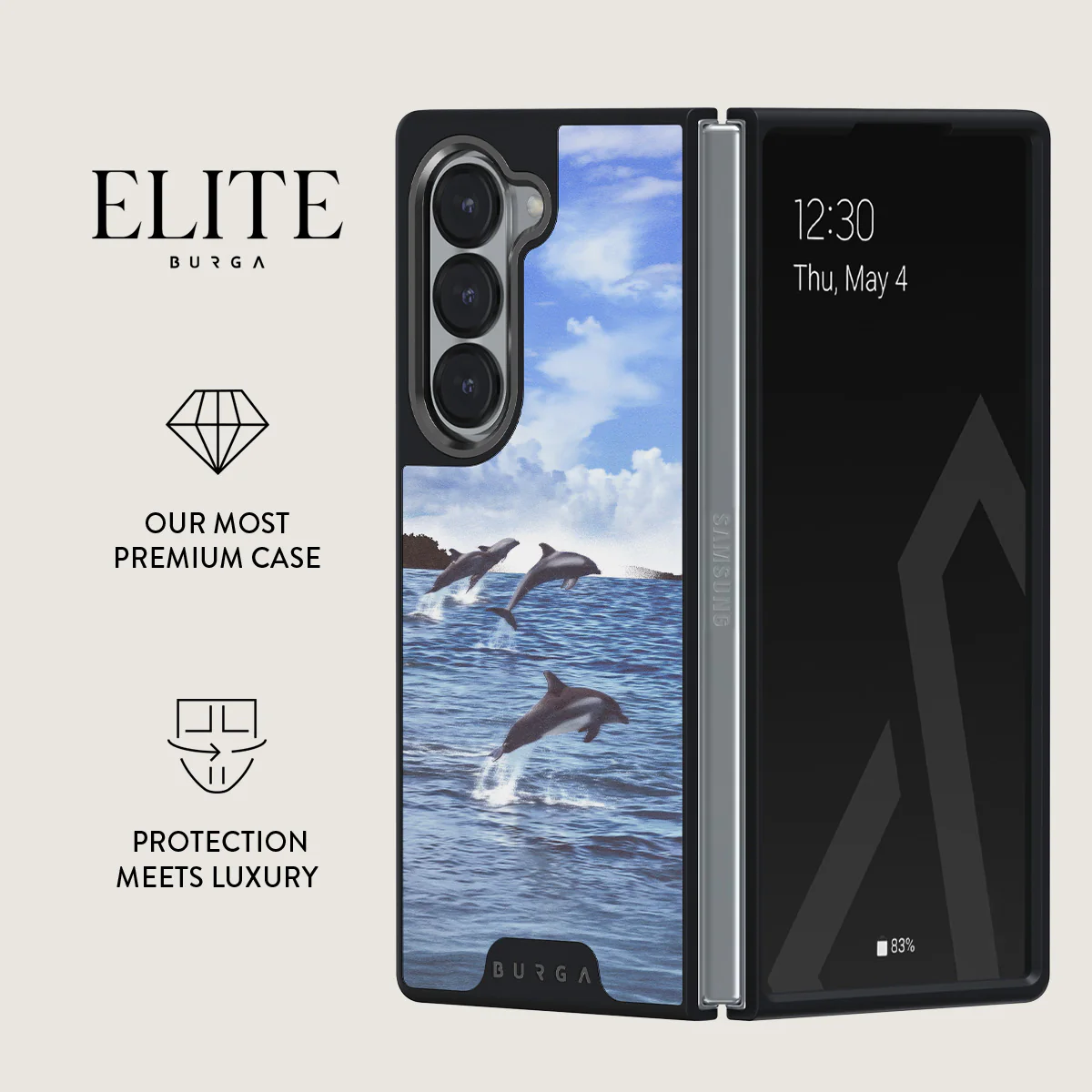 Retro Splash - Samsung Galaxy Z Fold 6 Case - Image 9