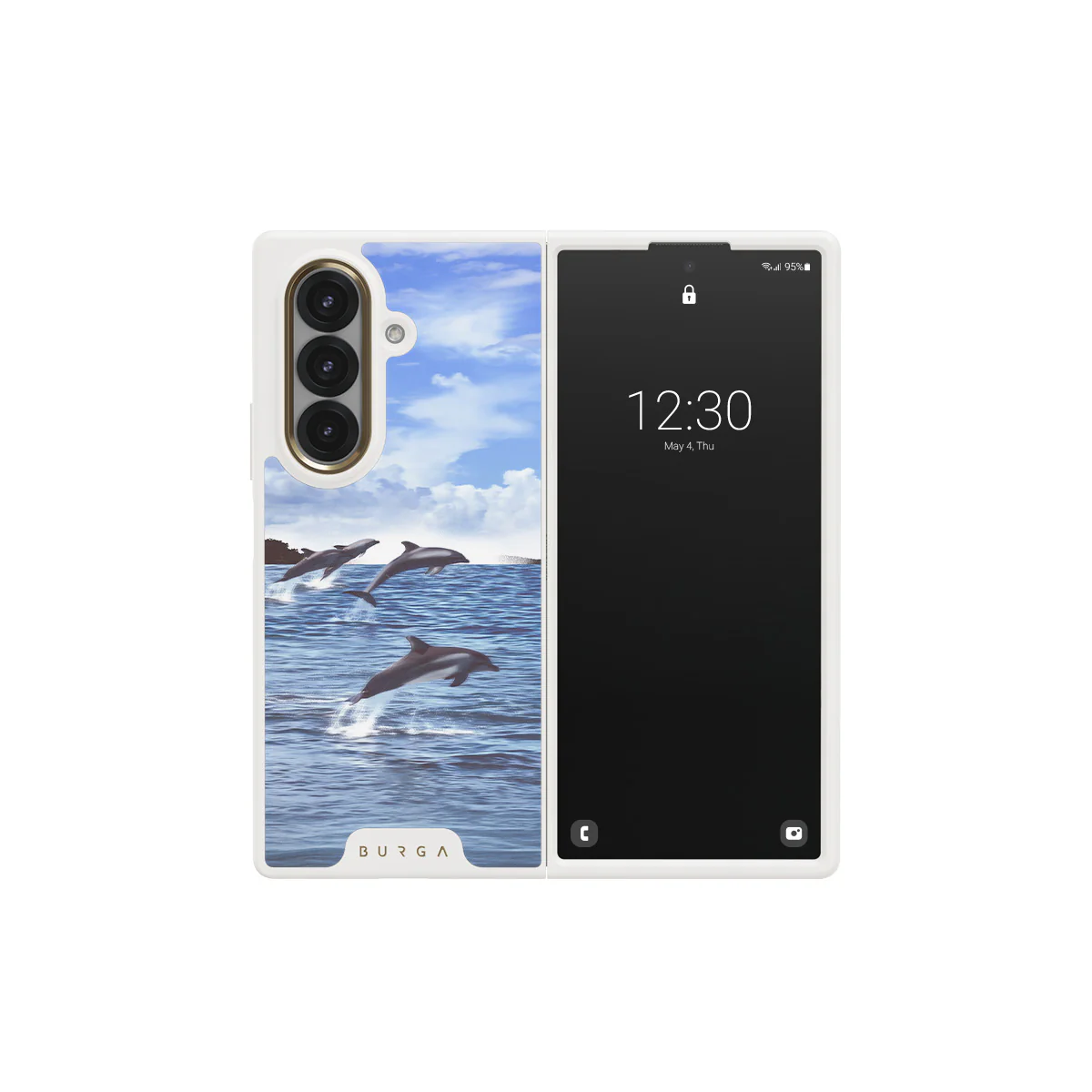 Retro Splash - Samsung Galaxy Z Fold 7 Case - Image 15