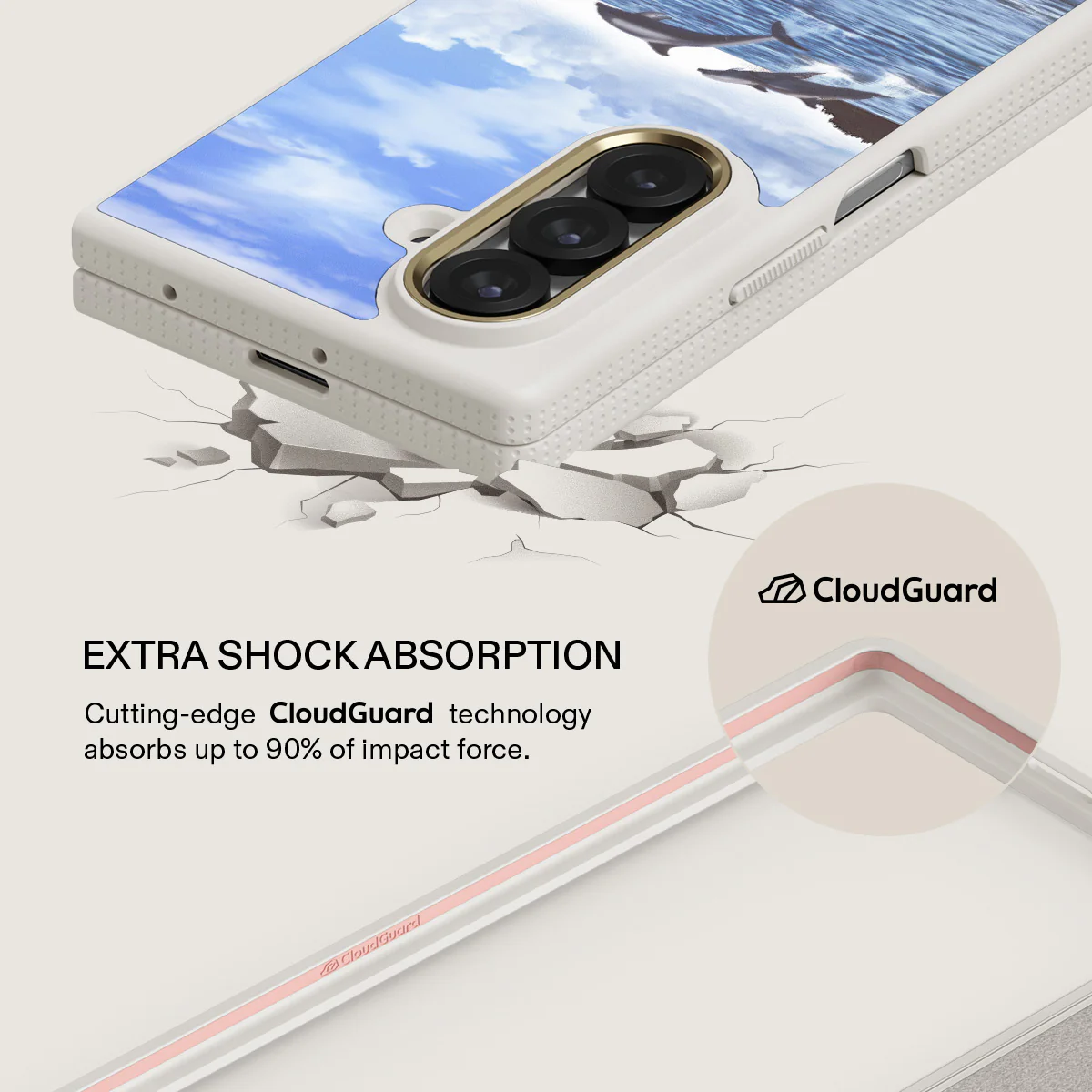 Retro Splash - Samsung Galaxy Z Fold 7 Case - Image 17