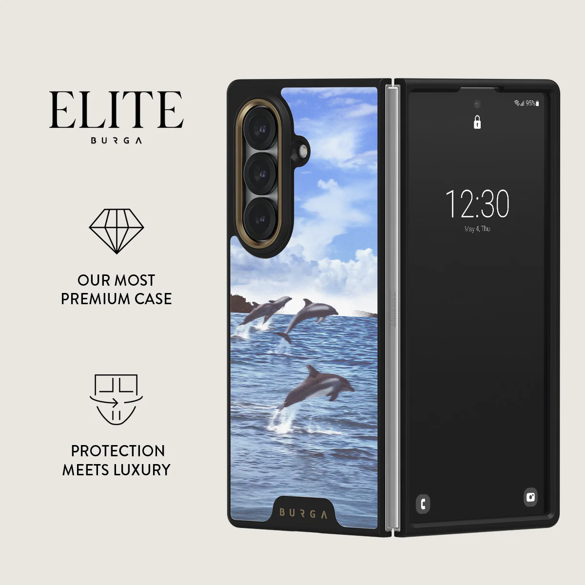 Retro Splash - Samsung Galaxy Z Fold 7 Case - Image 2