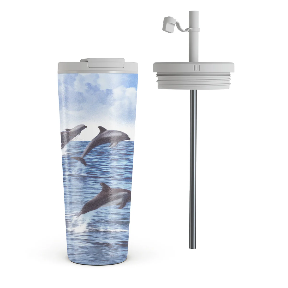 Retro Splash - Travel Mug - Image 6