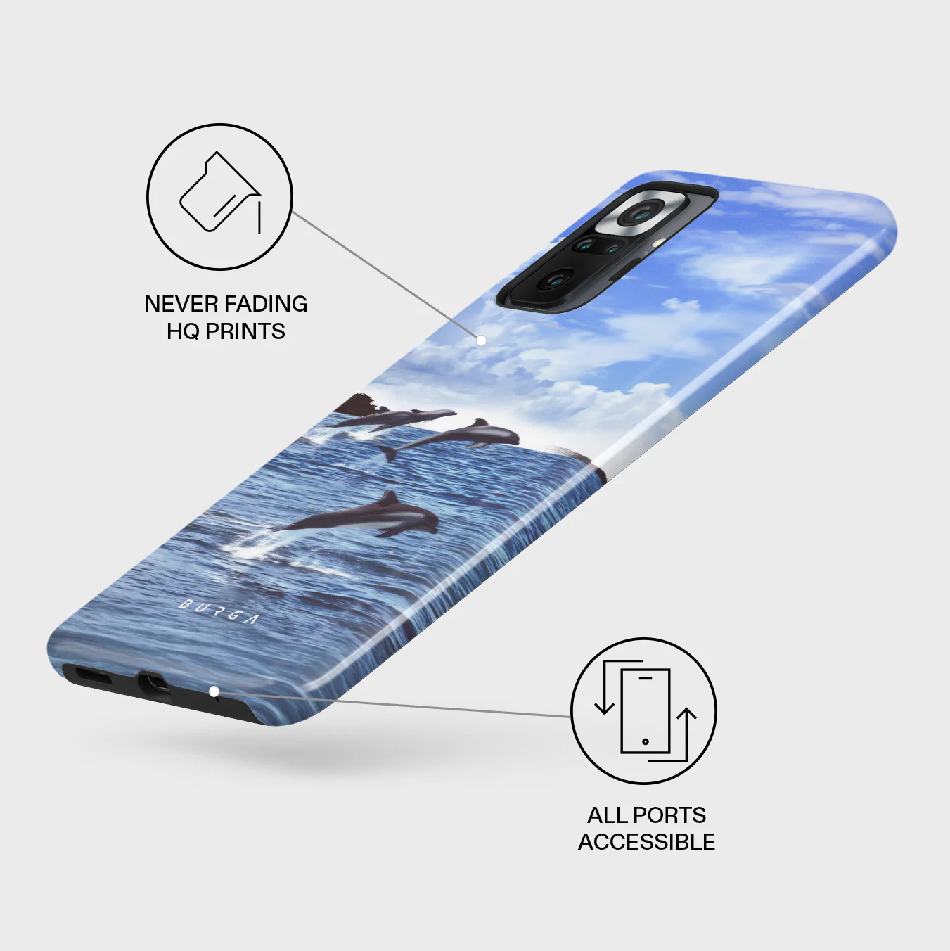 Retro Splash - Xiaomi Redmi Note 10 Pro Case - Image 3
